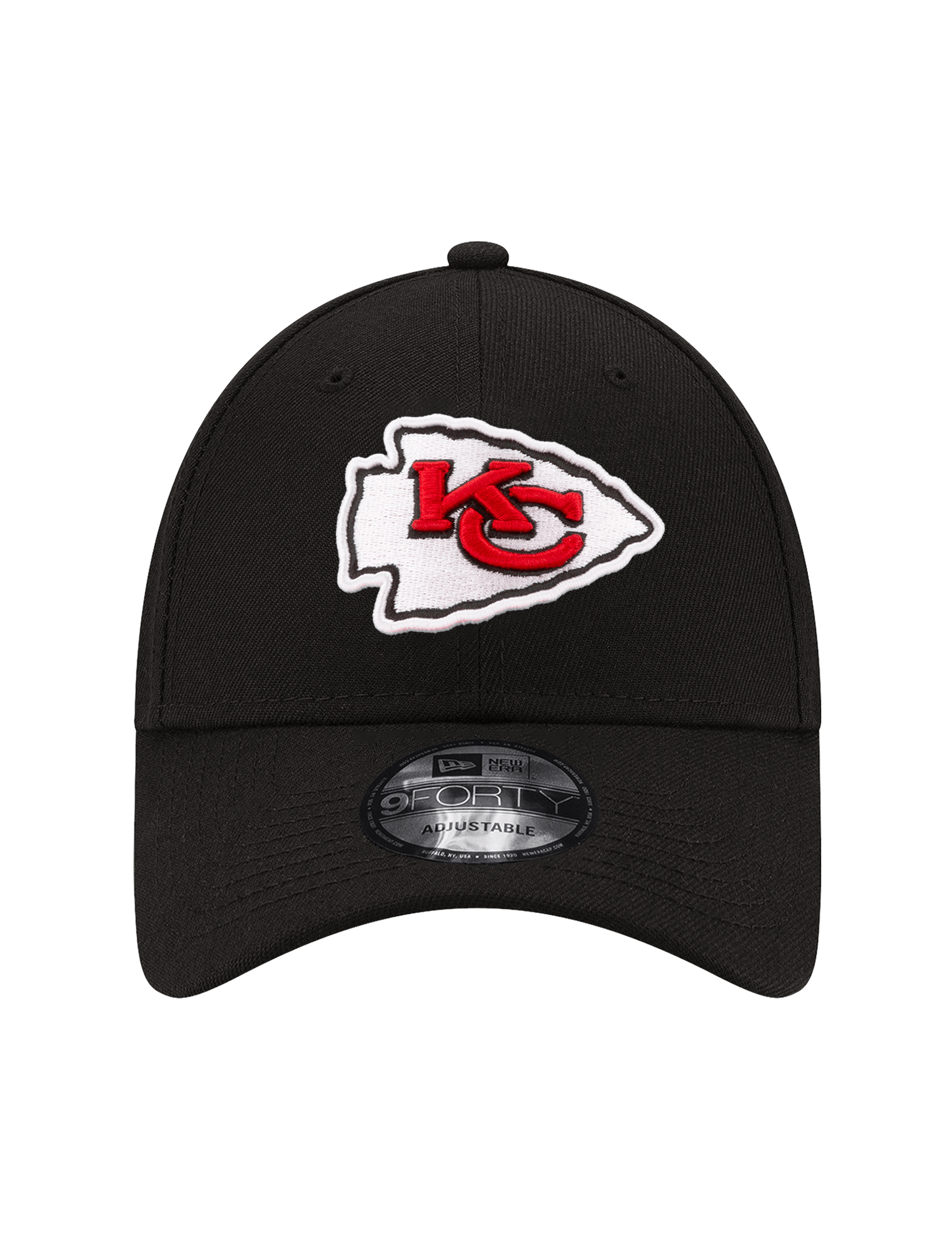 New Era Caps Kansas City Chiefs New Era NFL Team 9FORTY Strapback Hat - Black