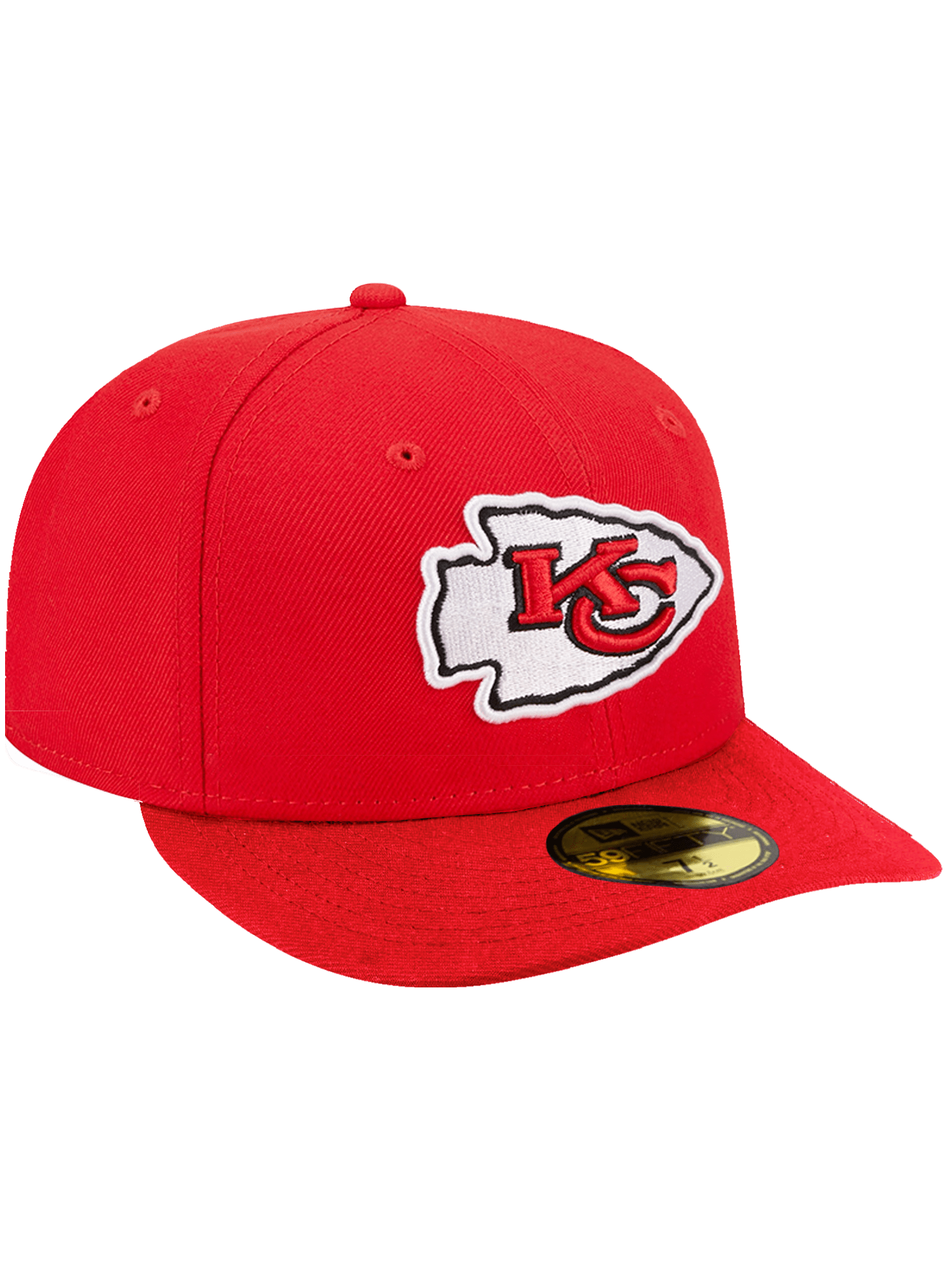 New Era Caps Kansas City Chiefs New Era NFL Team Pre-Curved 59FIFTY Fitted Hat - Red