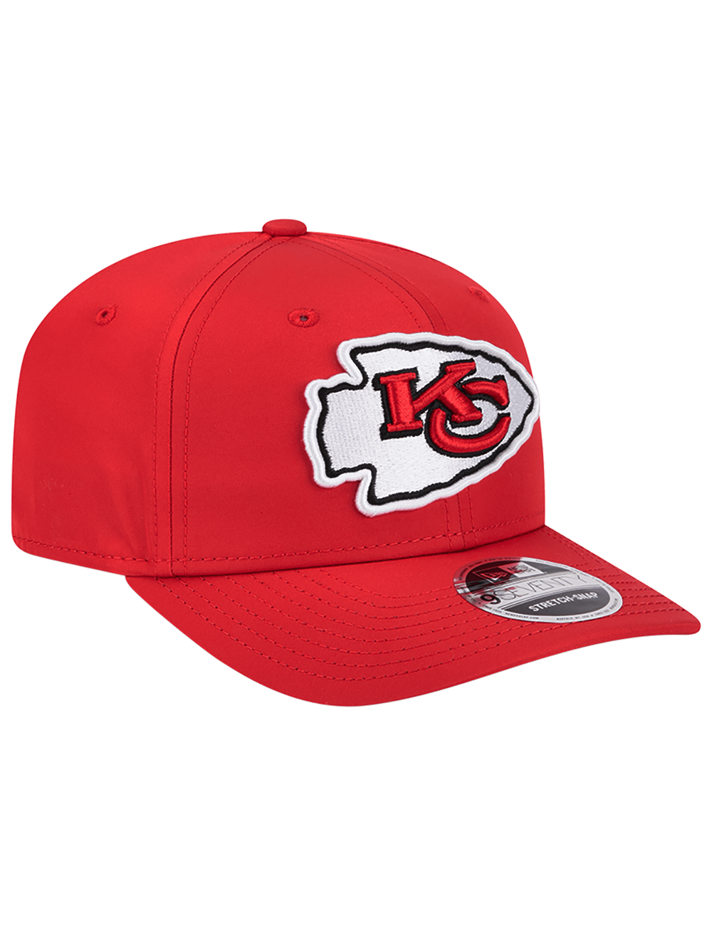 New Era Caps Kansas City Chiefs New Era NFL Team Prolite 9SEVENTY Stretch-Snapback Hat - Red