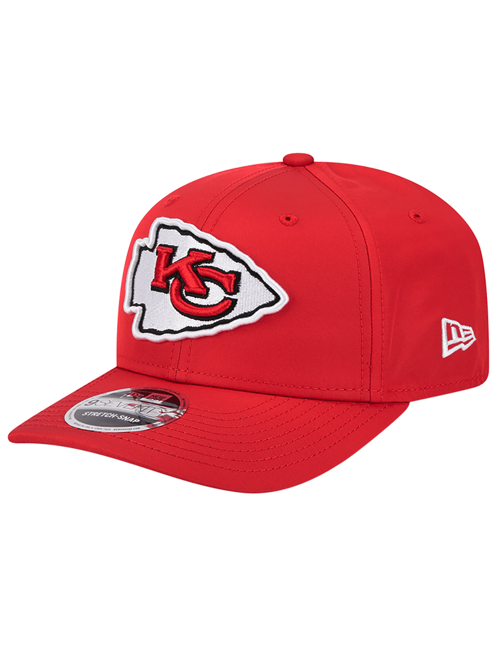 New Era Caps Kansas City Chiefs New Era NFL Team Prolite 9SEVENTY Stretch-Snapback Hat - Red