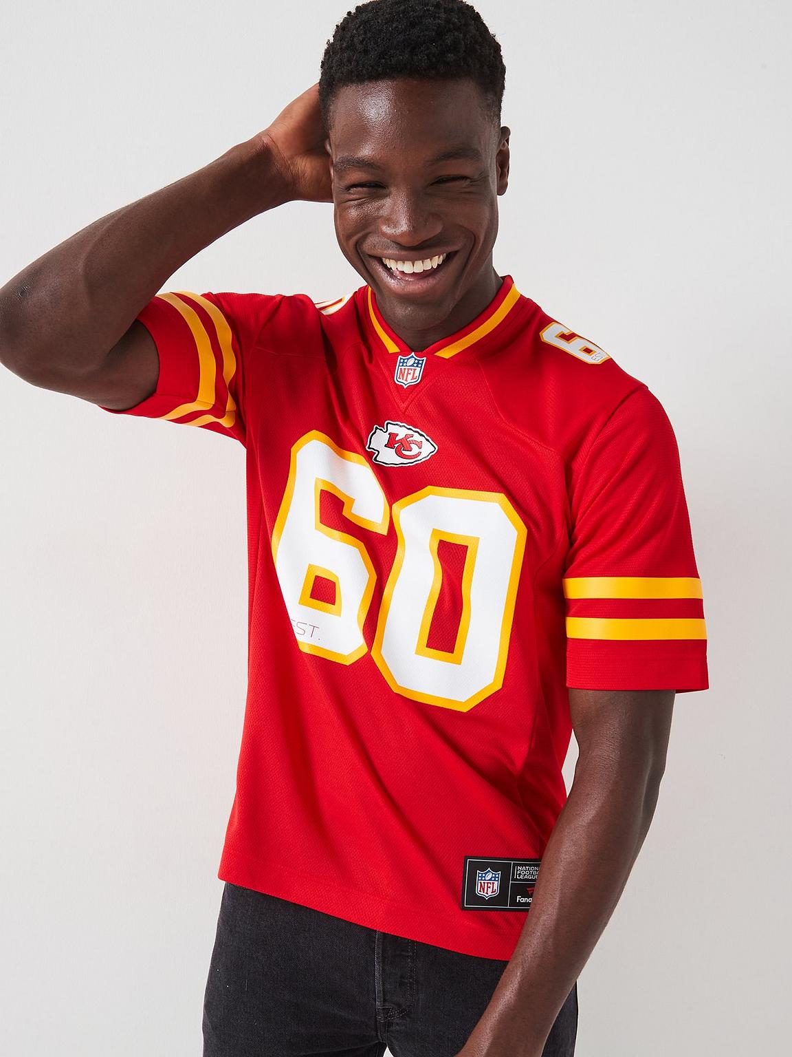 NFL Branded Jerseys Kansas City Chiefs NFL Foundation Replica Mesh Jersey - Red