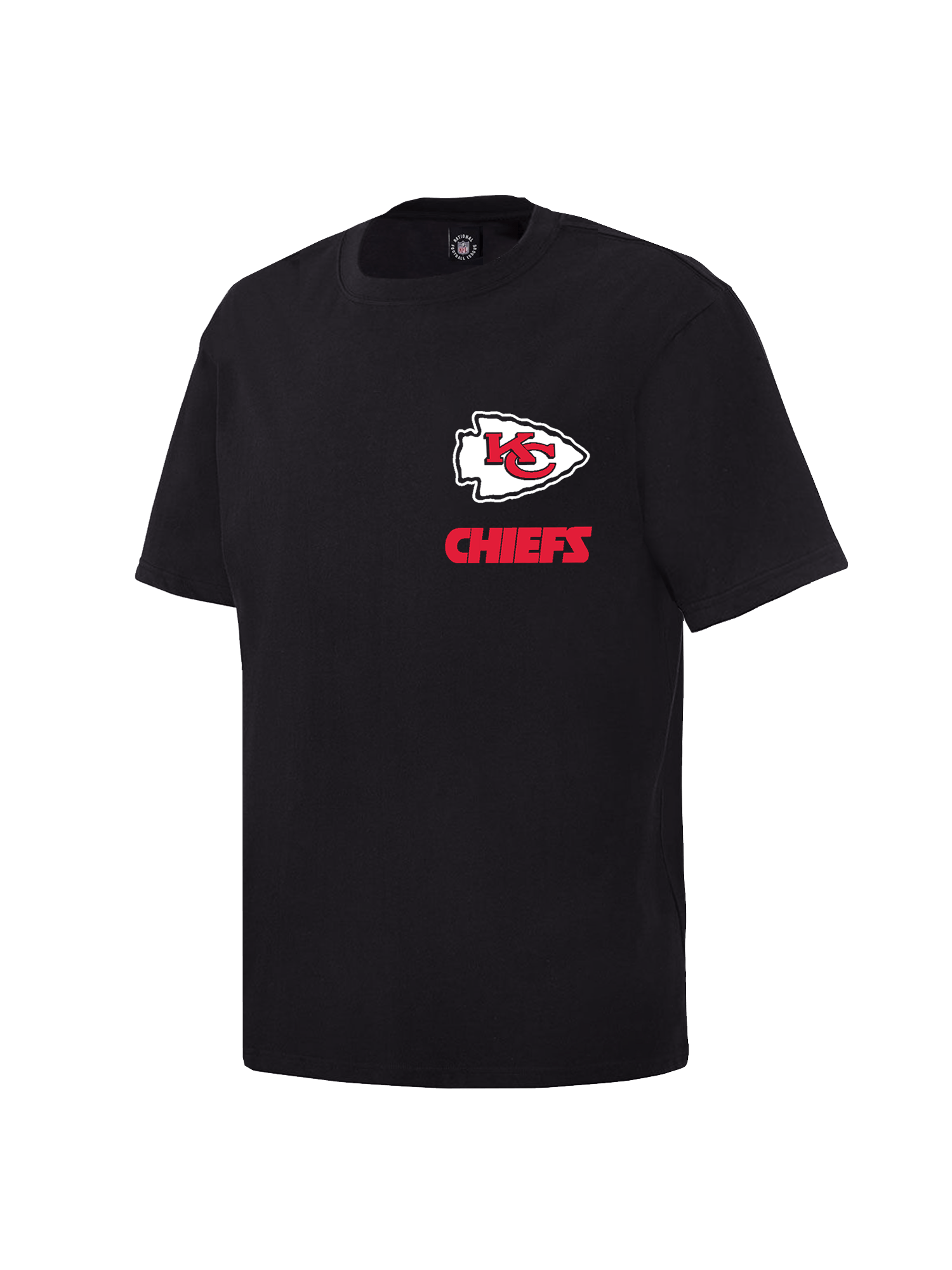 NFL Branded T-Shirts Kansas City Chiefs NFL Steiner Chest Hit T-Shirt - Black