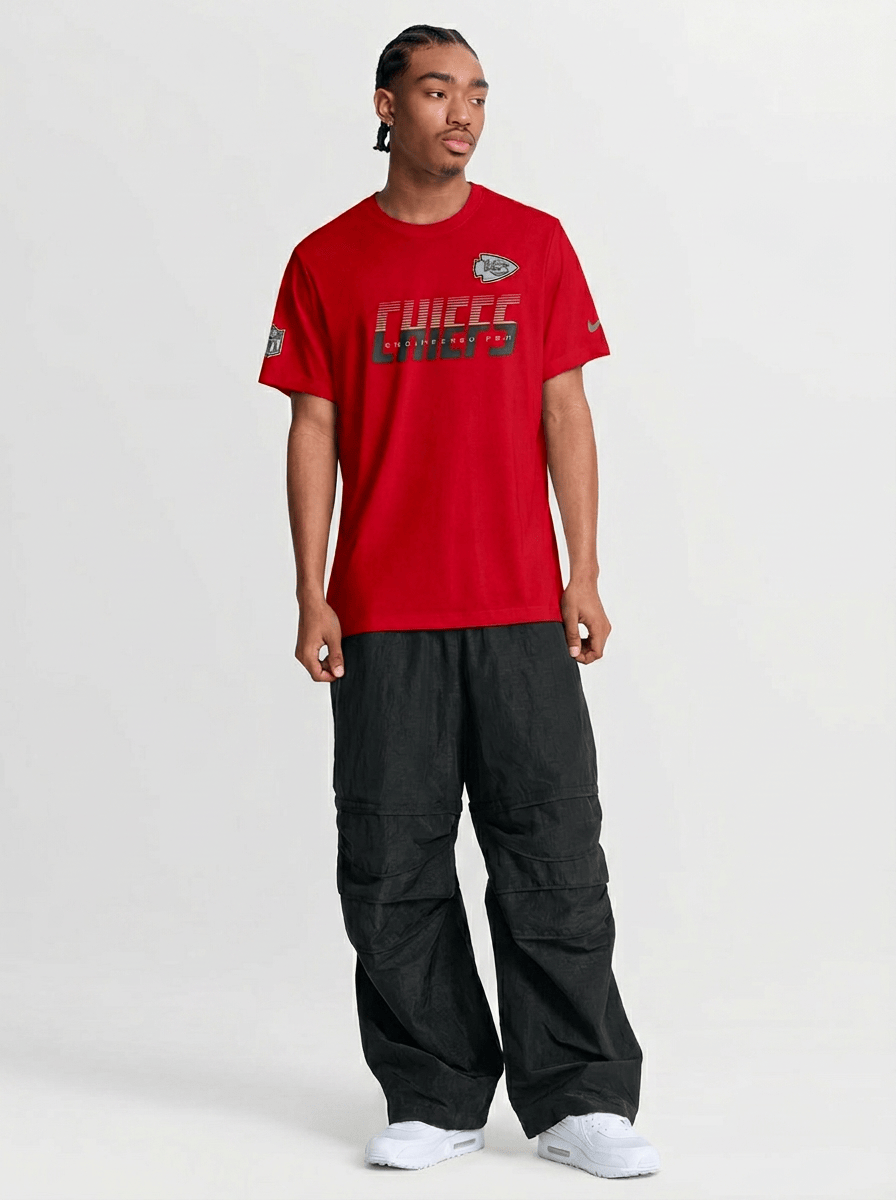 Nike T-Shirts Kansas City Chiefs Nike NFL 26 Sideline Team Issue Dri-Fit T-Shirt - Red
