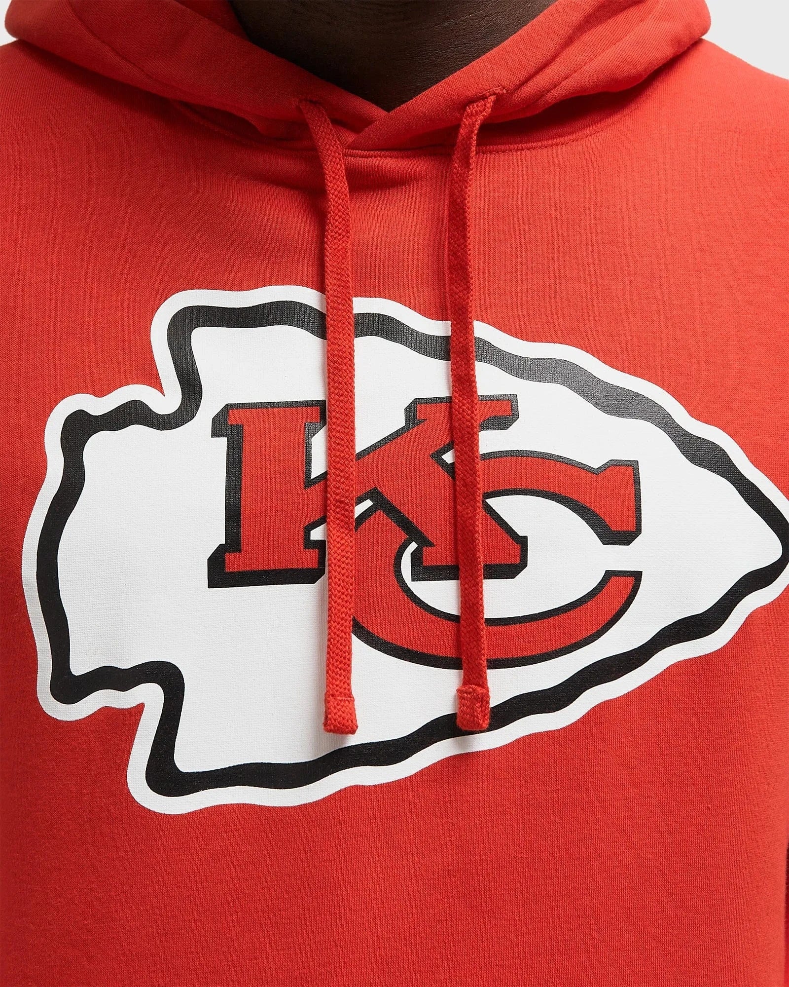 Nike Jumpers Kansas City Chiefs Nike NFL Club Logo Hoodie Jumper - Red