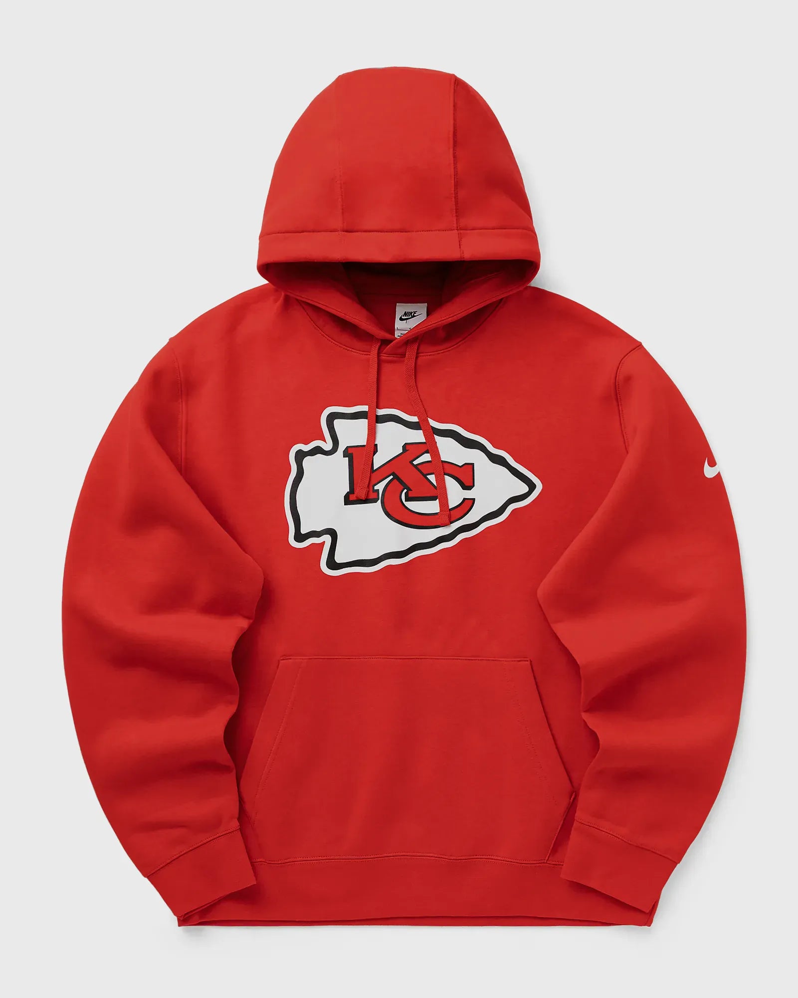 Nike Jumpers Kansas City Chiefs Nike NFL Club Logo Hoodie Jumper - Red