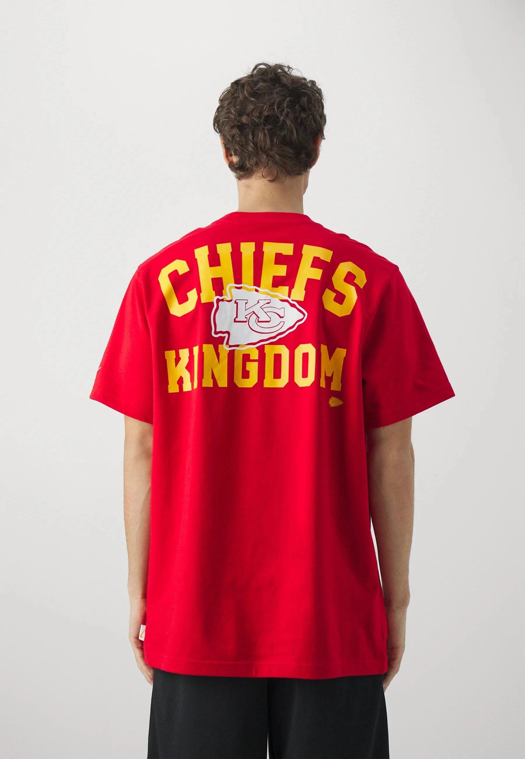 Nike T-Shirts Kansas City Chiefs Nike NFL Rewind Oversized Heavyweight T-Shirt - Red