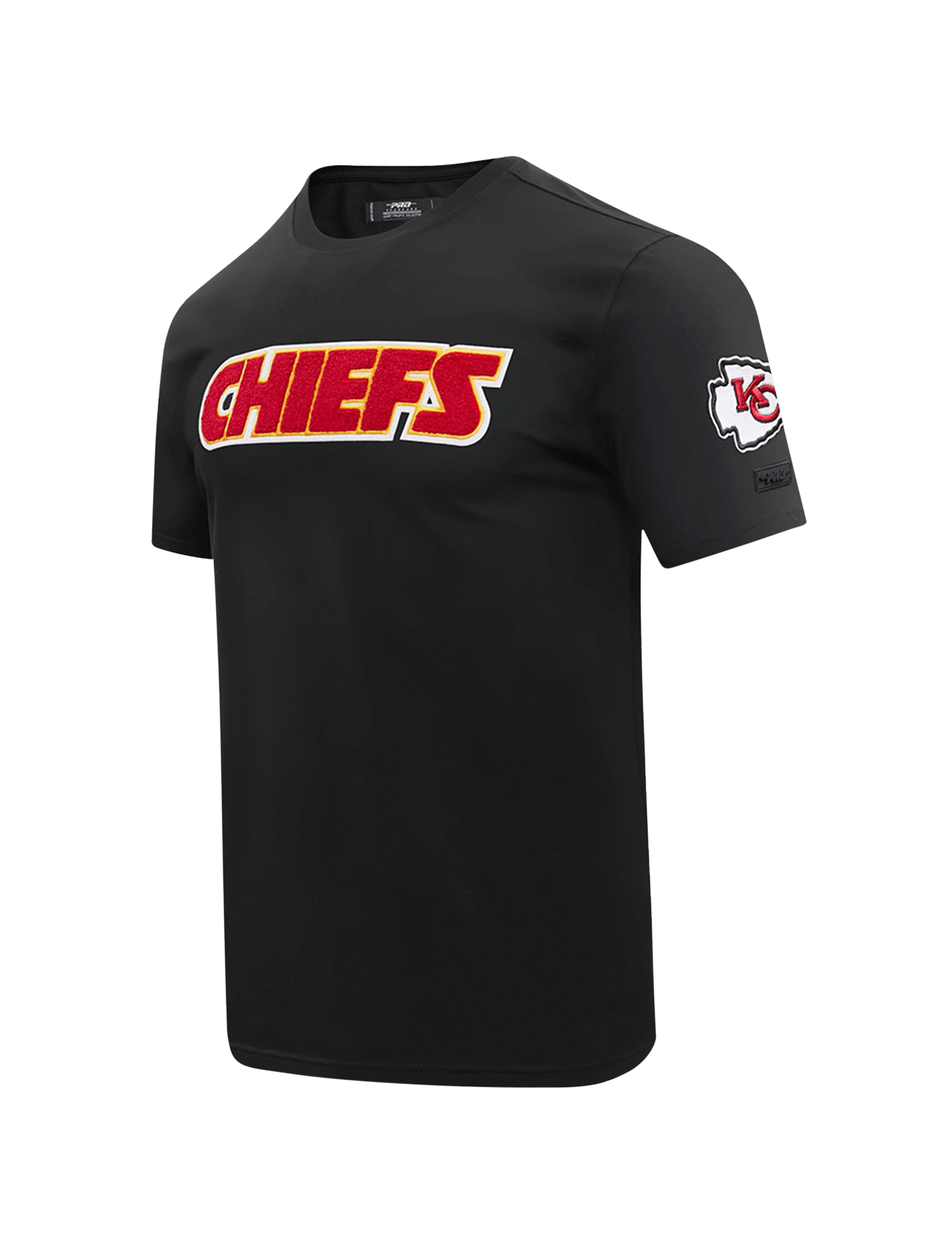 Pro Standard T-Shirts Kansas City Chiefs Pro Standard NFL Classic Chenille Flex T-Shirt - Black