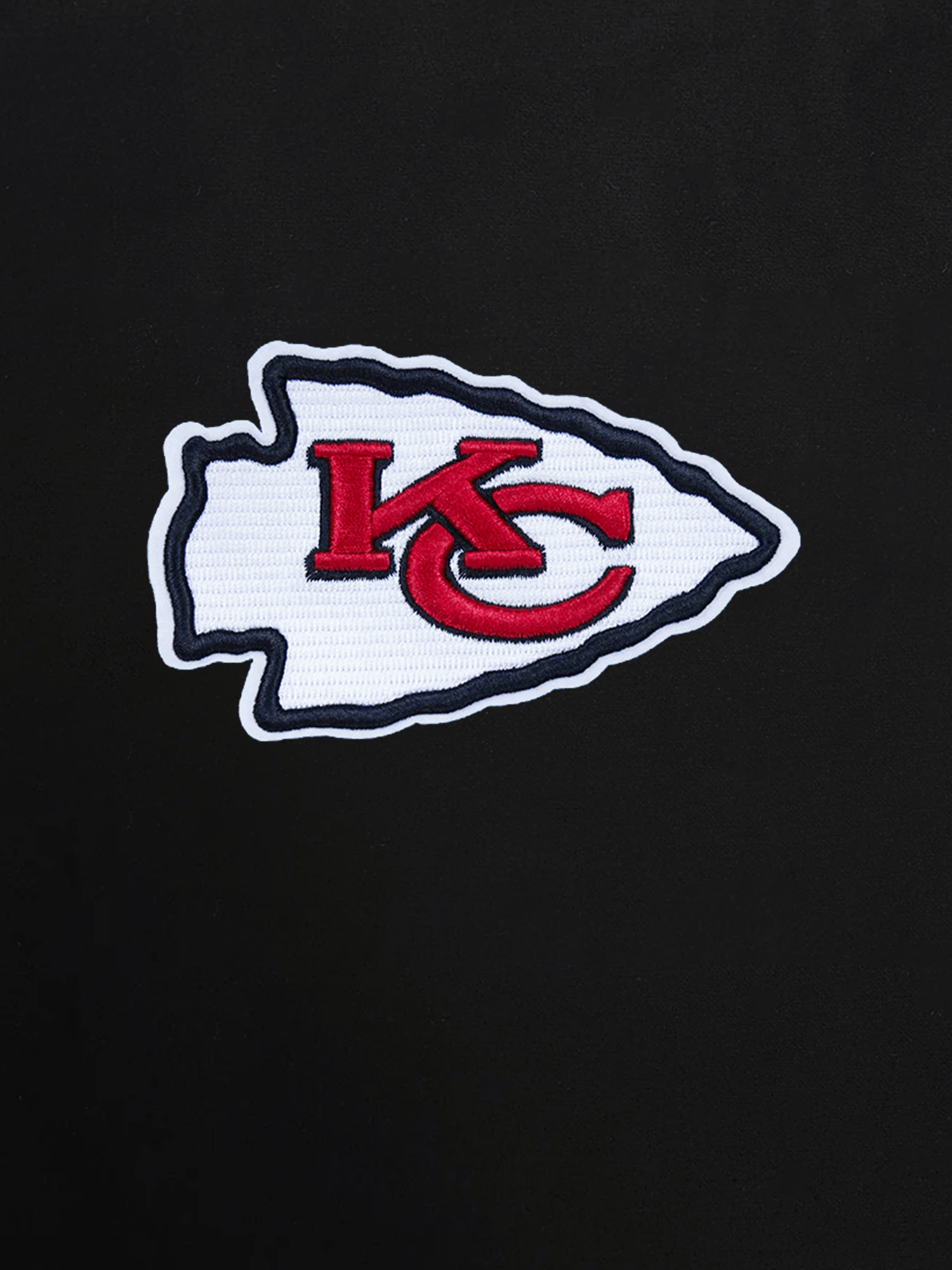 Pro Standard Jumpers Kansas City Chiefs Pro Standard NFL Icon Drop Shoulder Hoodie Jumper - Black