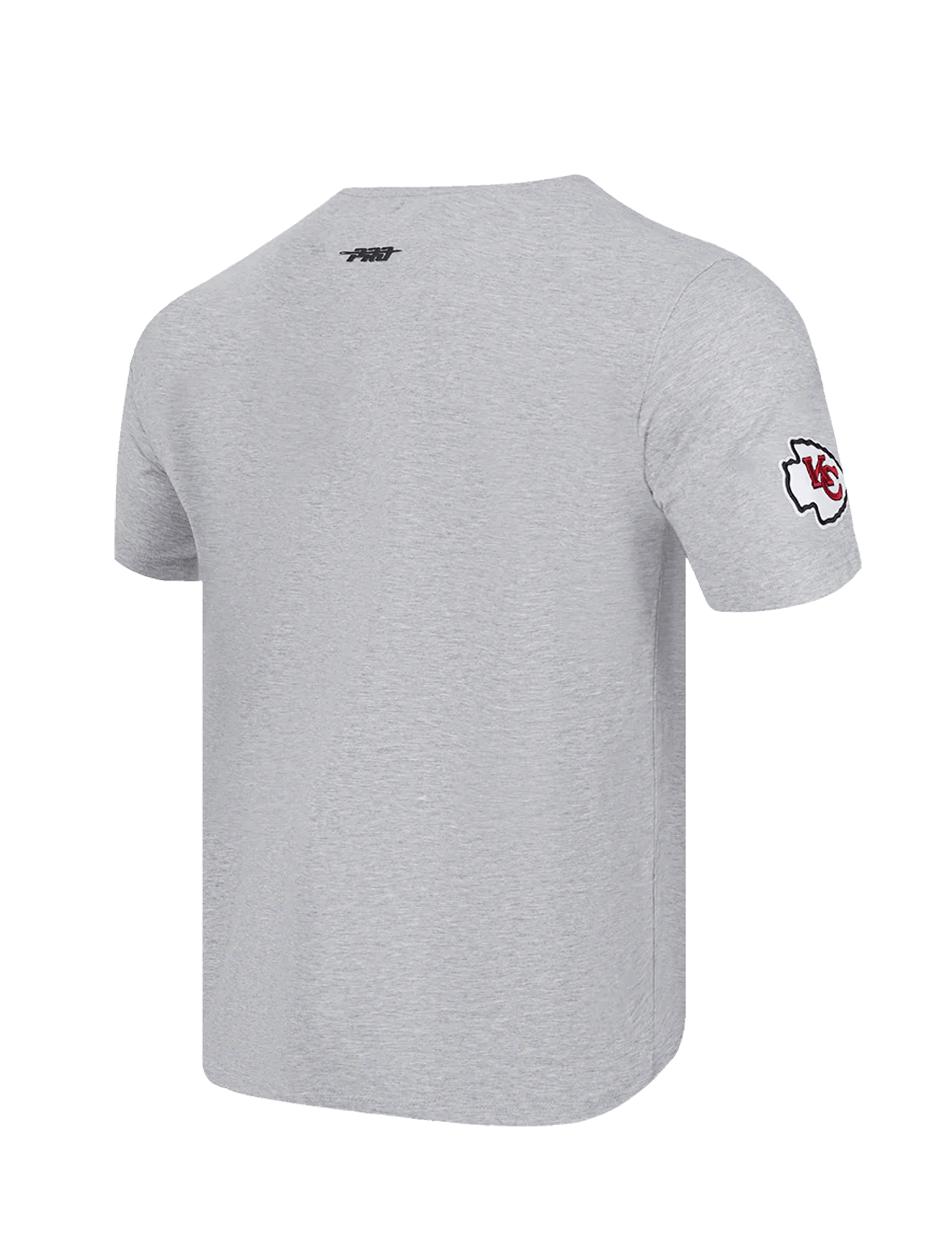 Pro Standard T-Shirts Kansas City Chiefs Pro Standard NFL Script Tail Flex T-Shirt - Grey Marle