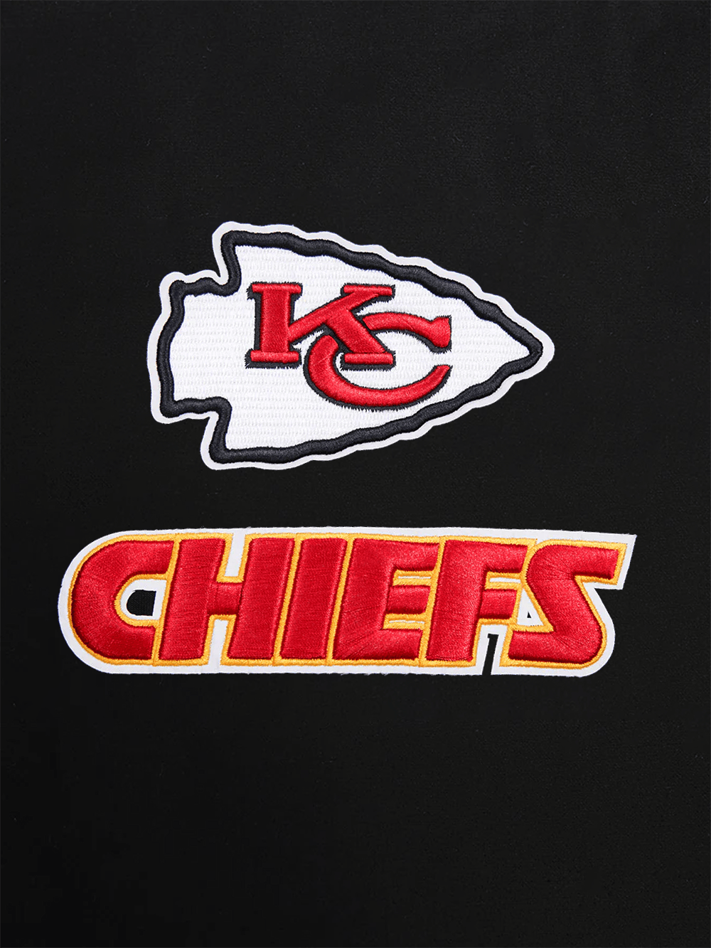 Pro Standard Jumpers Kansas City Chiefs Pro Standard NFL Team Chenille Flex Hoodie Jumper - Black