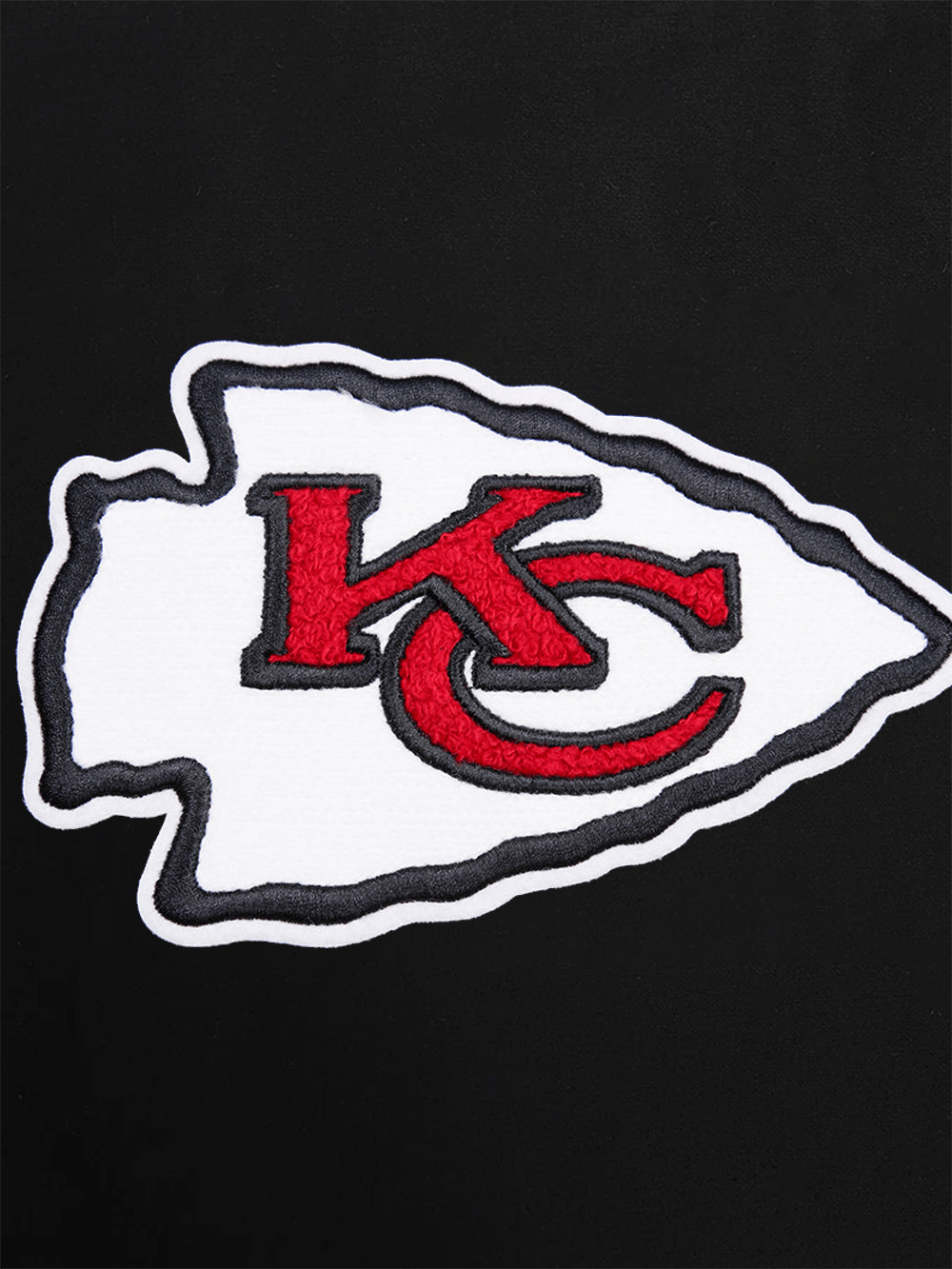 Pro Standard Jumpers Kansas City Chiefs Pro Standard NFL Team Chenille Flex Hoodie Jumper - Black