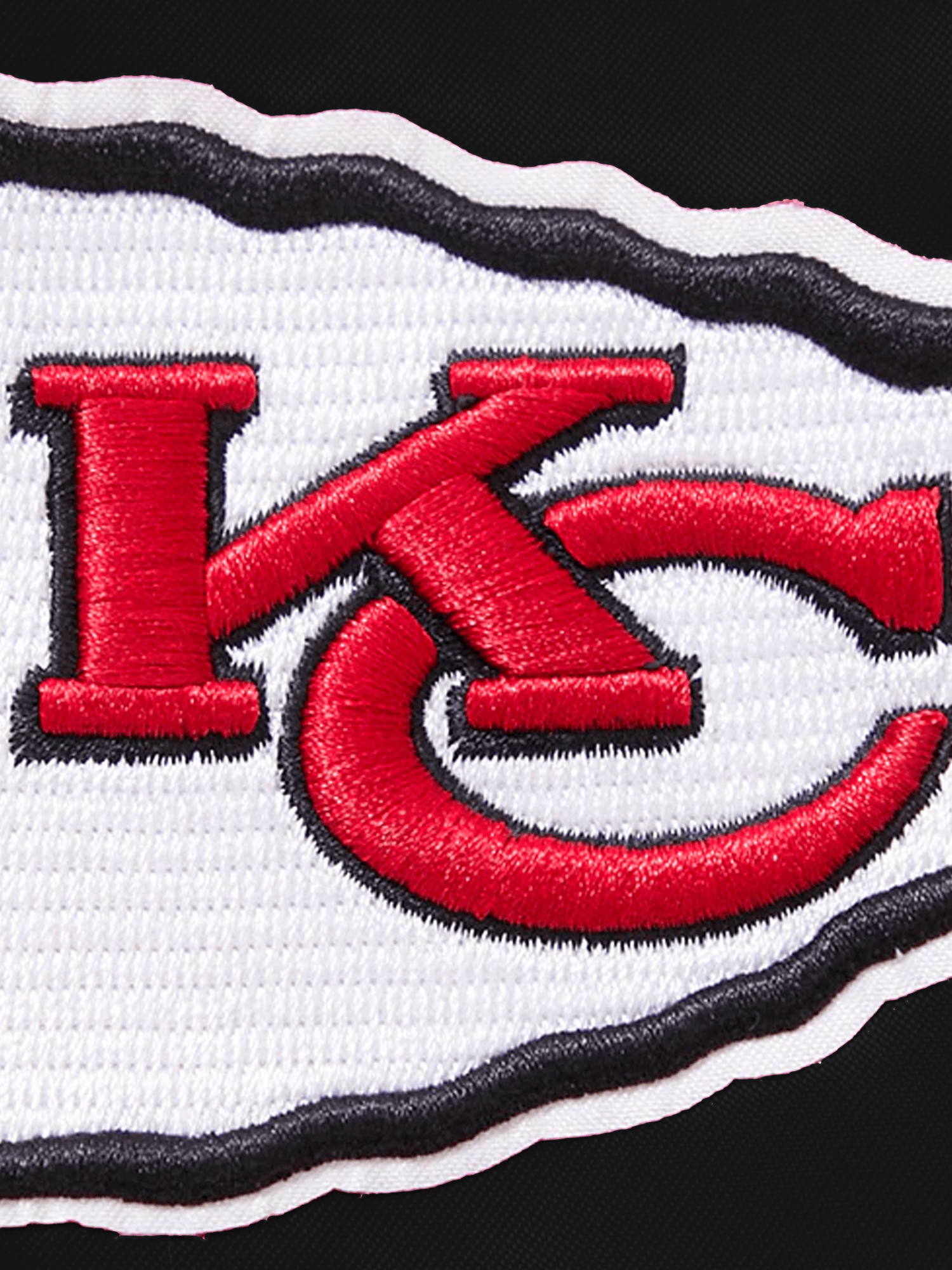 Pro Standard Jackets Kansas City Chiefs Pro Standard NFL Team Classic Satin Button Jacket - Black