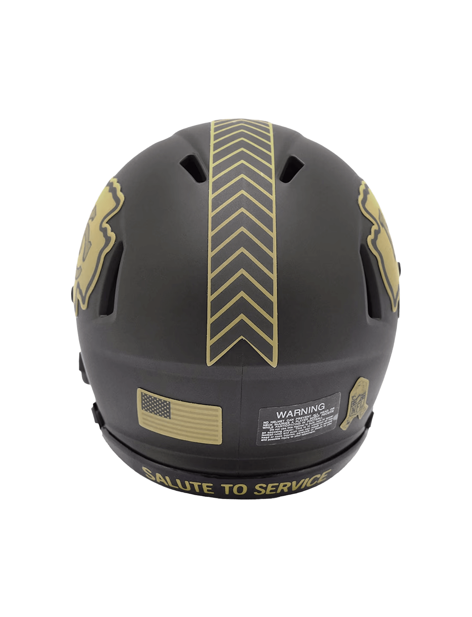 Riddell Helmets Kansas City Chiefs Riddell NFL Salute To Service 25 Speed Mini Size Helmet