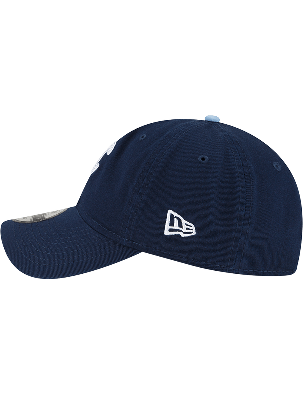 New Era Caps Kansas City Royals New Era MLB City Connect 9TWENTY Strapback Hat - Navy