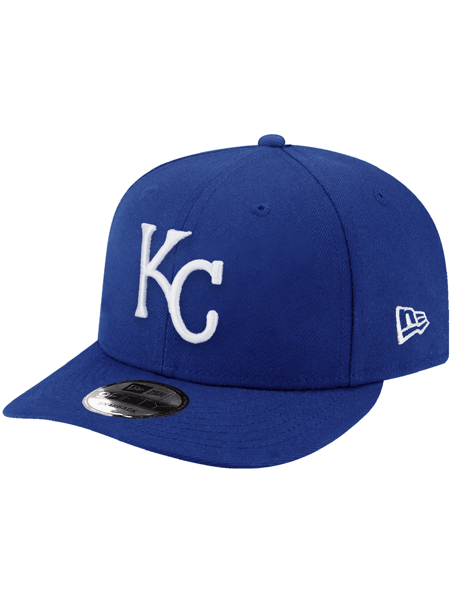 New Era Caps Kansas City Royals New Era MLB Team Pre-Curved 9FIFTY Snapback Hat - Blue