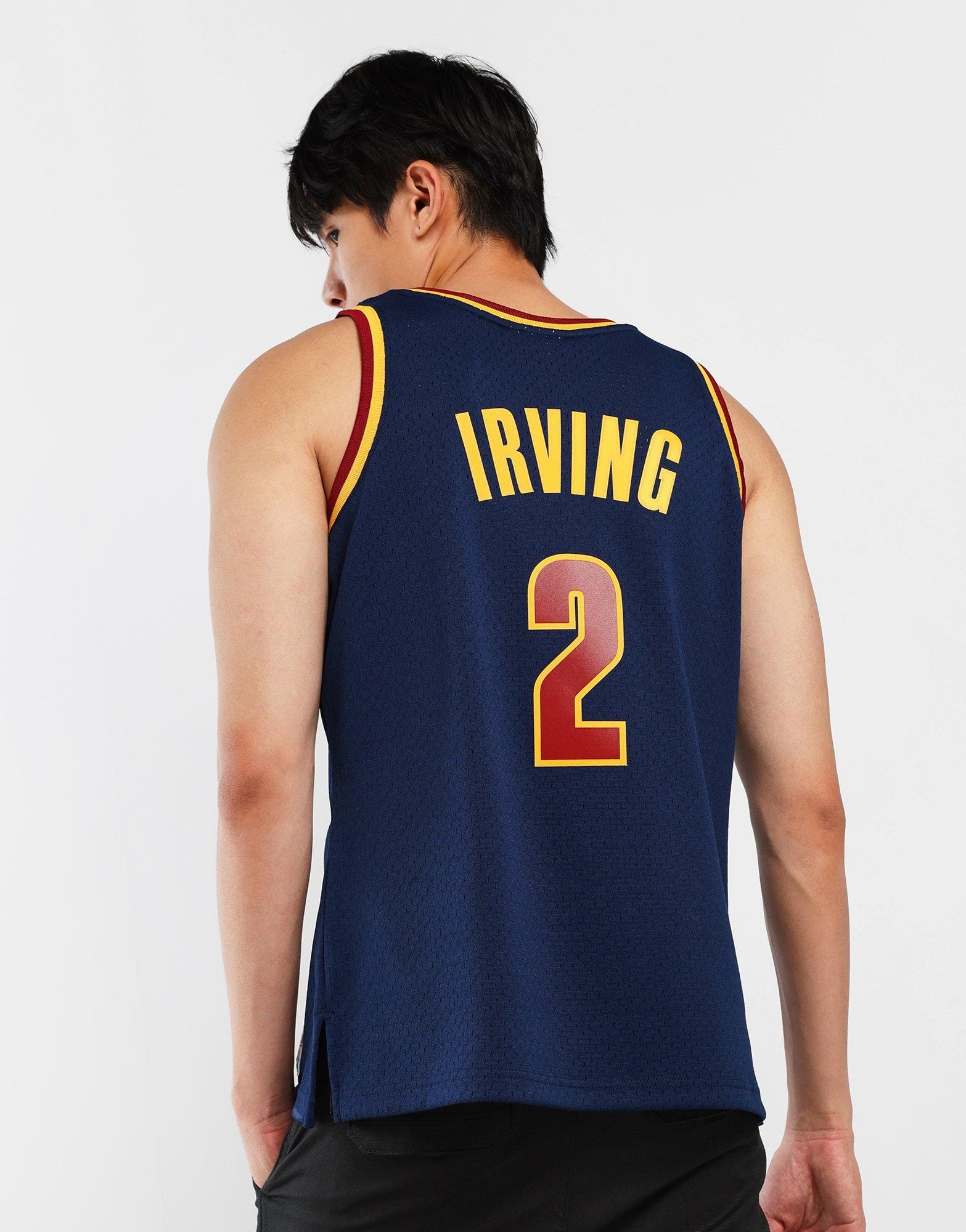 Mitchell And Ness Jerseys Kyrie Irving Cleveland Cavaliers Mitchell & Ness NBA 11-12 Home HWC Swingman Jersey - Navy