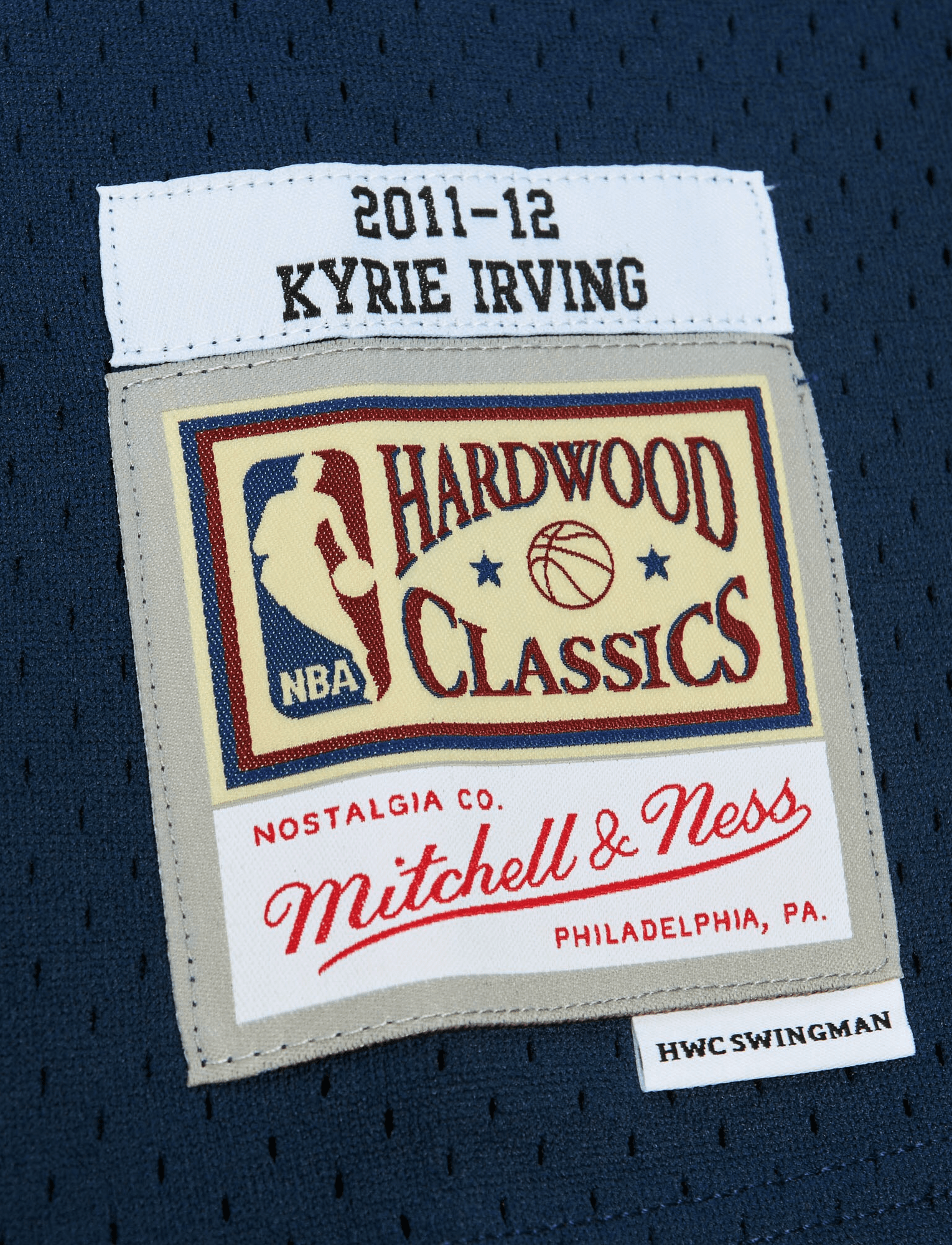 Mitchell And Ness Jerseys Kyrie Irving Cleveland Cavaliers Mitchell & Ness NBA 11-12 Home HWC Swingman Jersey - Navy