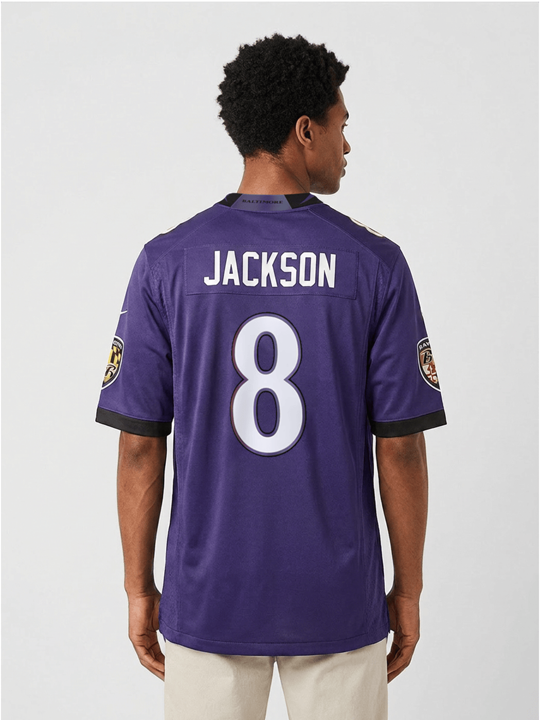 Nike Jerseys Lamar Jackson Baltimore Ravens Nike NFL Game Jersey - Purple