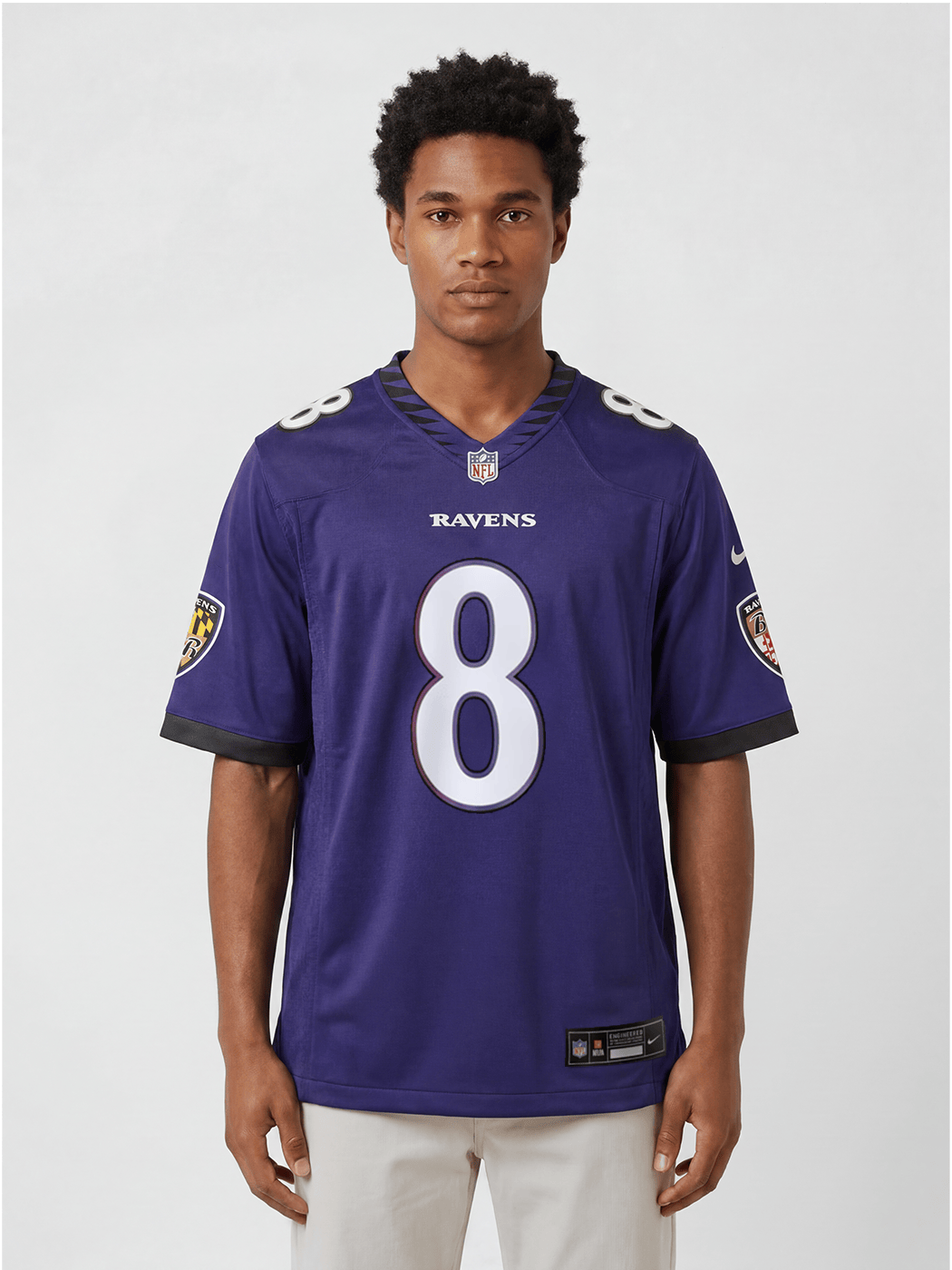 Nike Jerseys Lamar Jackson Baltimore Ravens Nike NFL Game Jersey - Purple