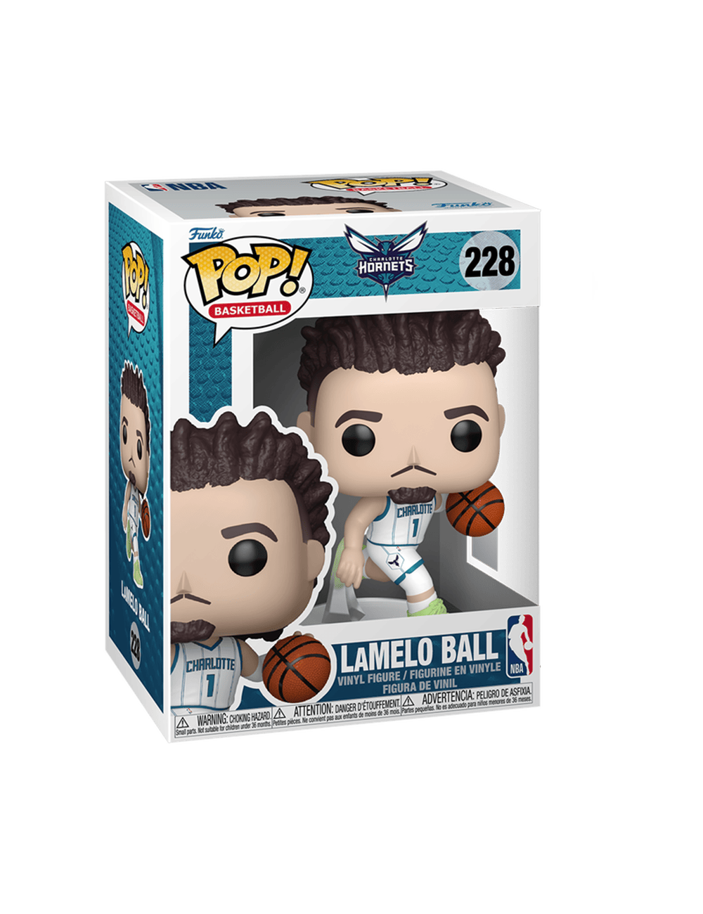 Funko Figures Lamelo Ball Charlotte Hornets Funko NBA Home Vinyl Pop Figure - 228
