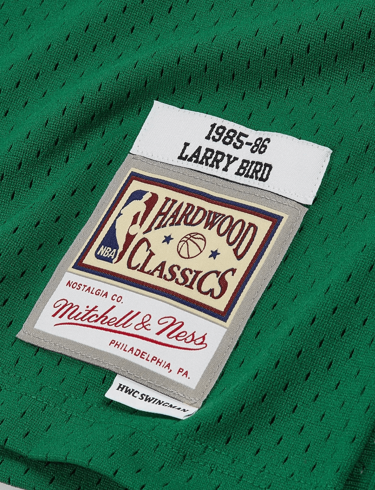 Mitchell And Ness Jerseys Larry Bird Boston Celtics Mitchell & Ness NBA 85-86 HWC Swingman Jersey - Green