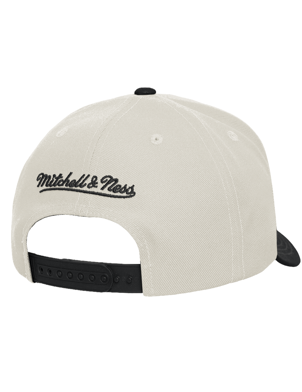 Mitchell And Ness Caps Las Vegas Raiders Mitchell & Ness NFL Team Pro Pinch Snapback Hat - White Cream