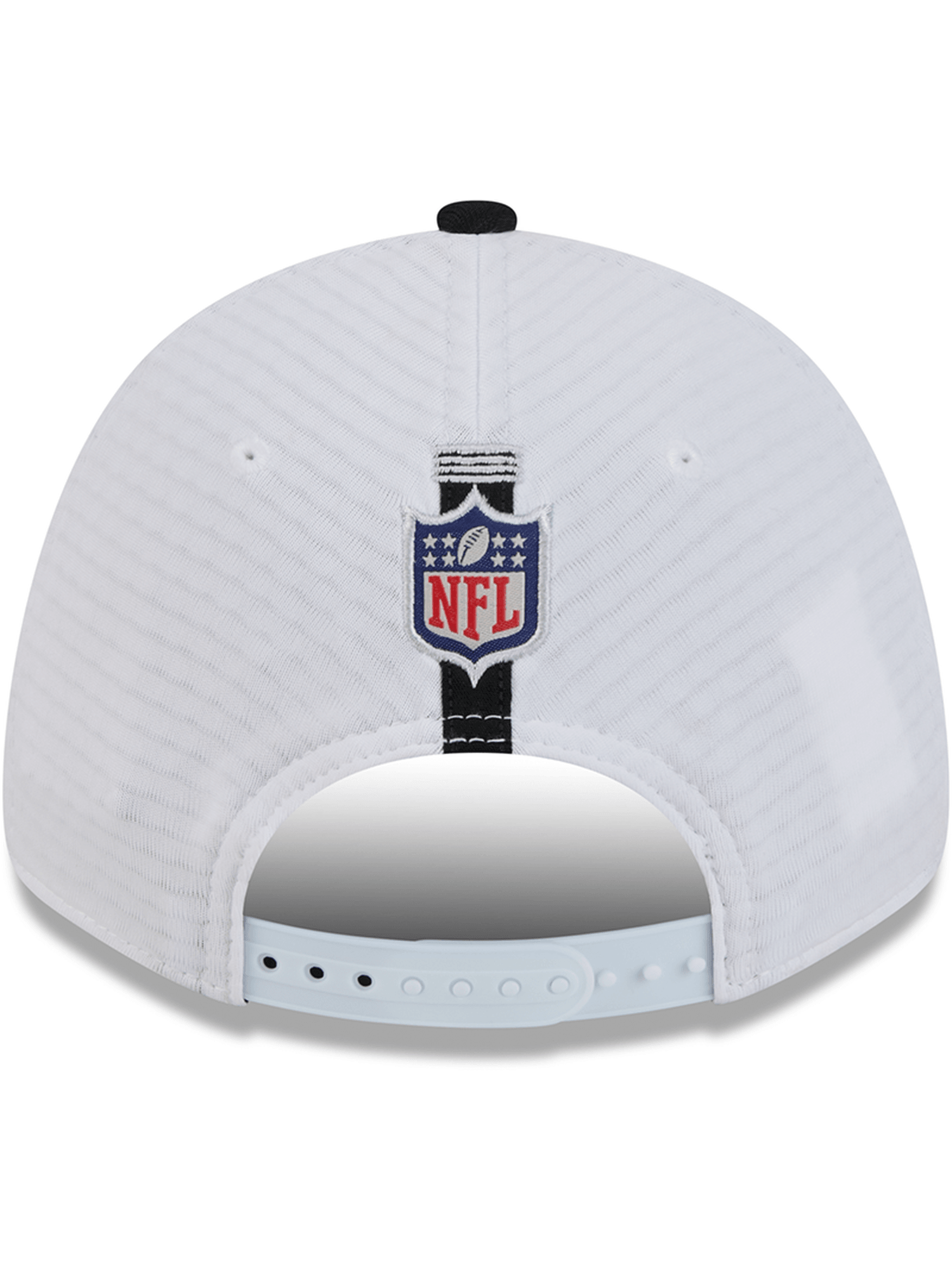 New Era Caps Las Vegas Raiders New Era NFL 24 Training 9FORTY Stretch-Snapback Hat - White