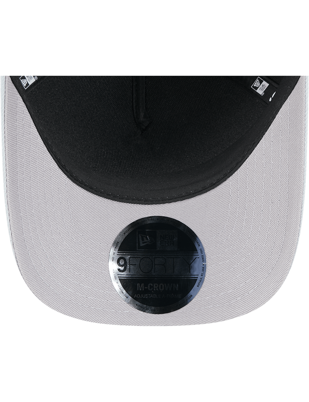 New Era Caps Las Vegas Raiders New Era NFL 25 Draft 9FORTY M-Crown Snapback Hat - Black