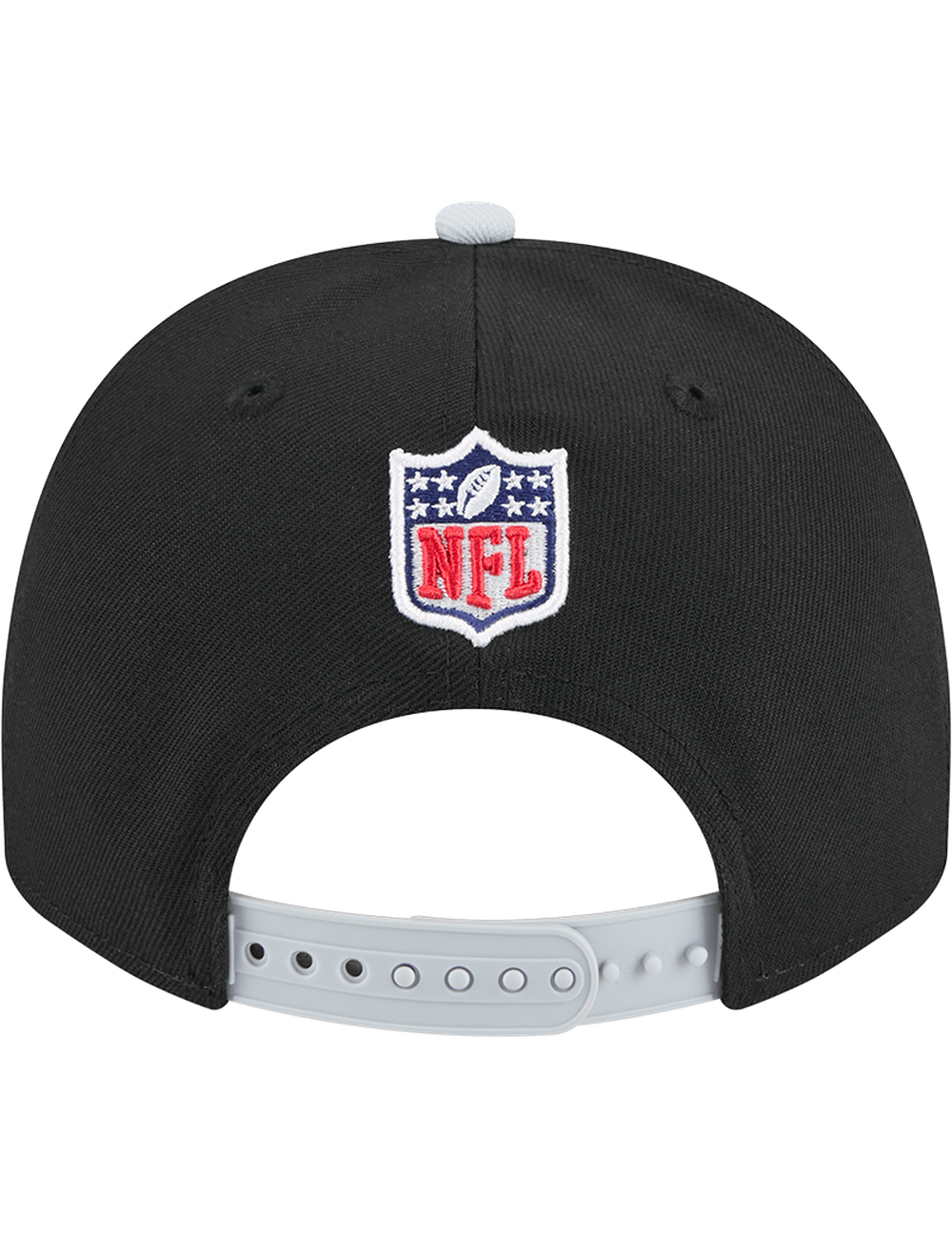 New Era Caps Las Vegas Raiders New Era NFL 25 Draft Pre-Curved 9FIFTY A-Frame Snapback Hat - Black