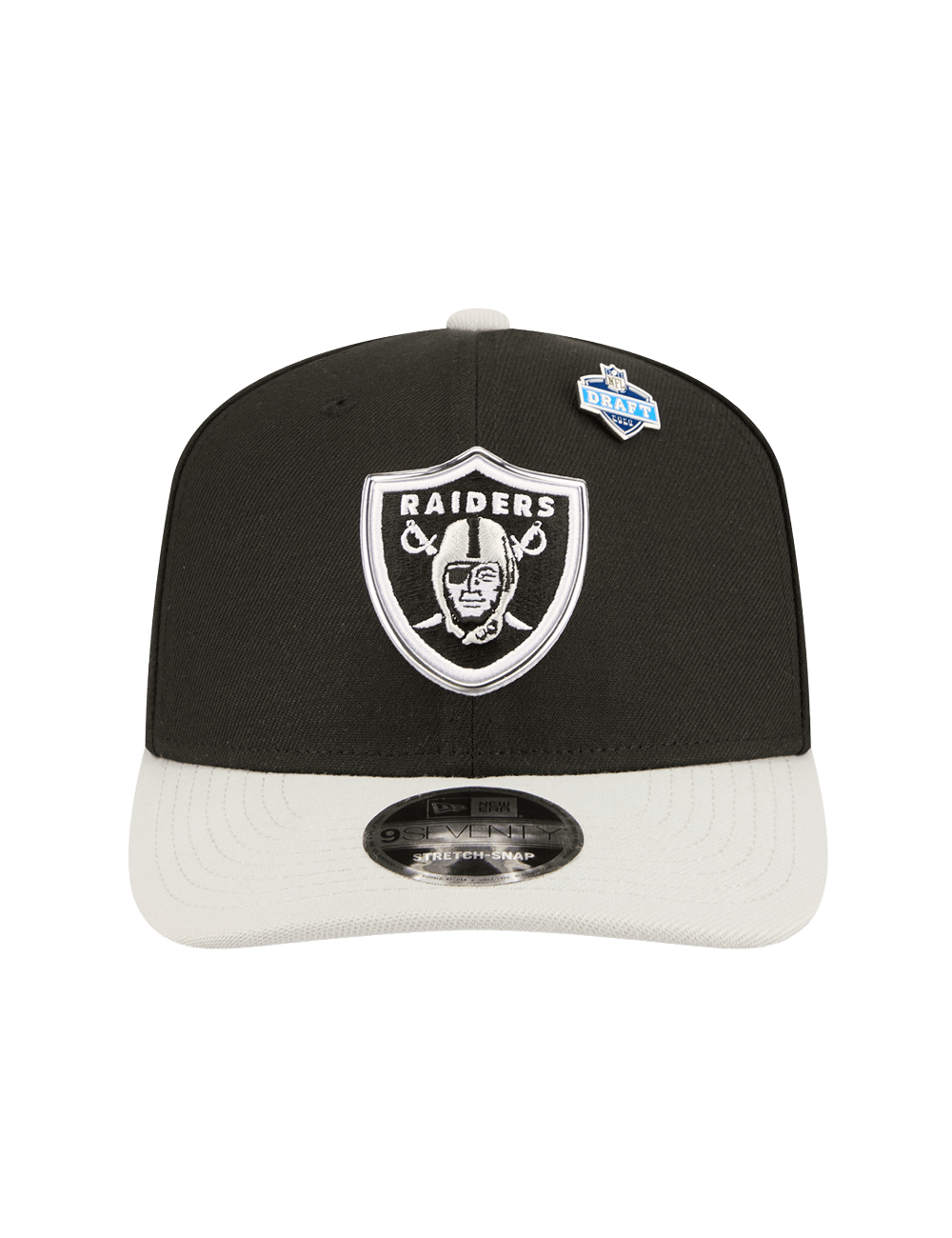 New Era Caps OSFM Las Vegas Raiders New Era NFL Draft 26 9SEVENTY Stretch-Snapback Hat