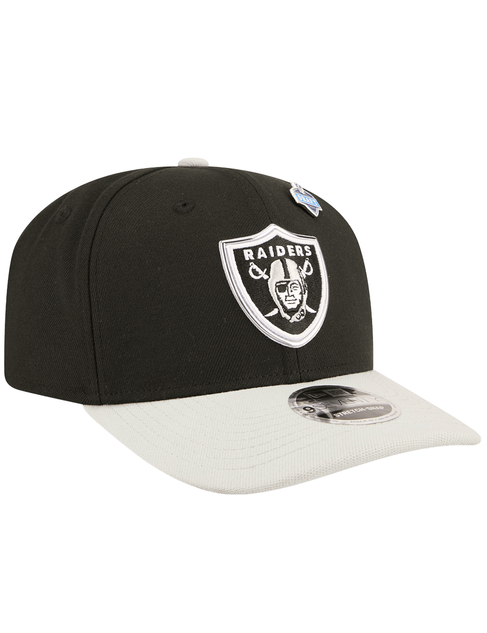 New Era Caps OSFM Las Vegas Raiders New Era NFL Draft 26 9SEVENTY Stretch-Snapback Hat