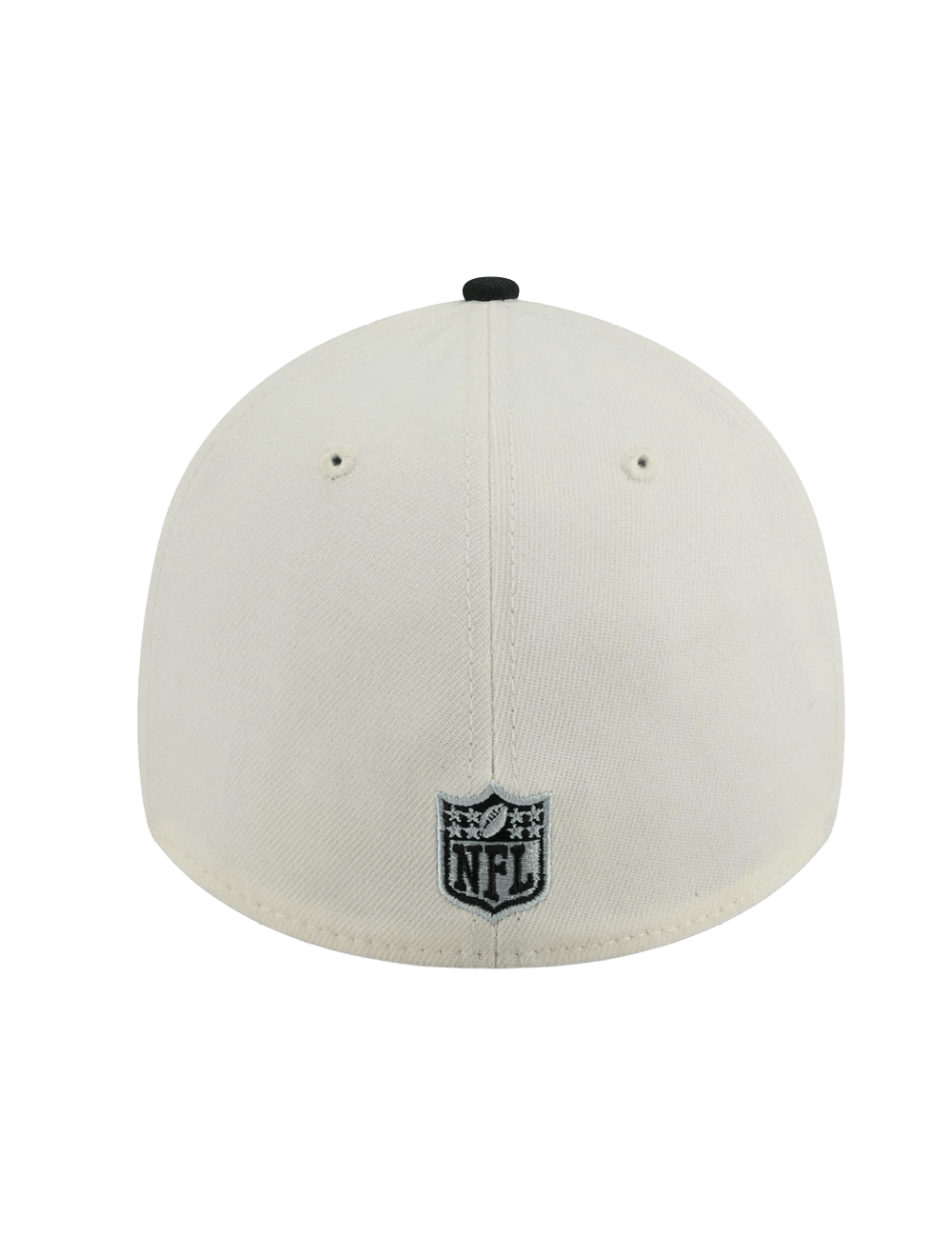 New Era Caps Las Vegas Raiders New Era NFL Historic 39THIRTY A-Frame Stretch-Fit Hat - Chrome