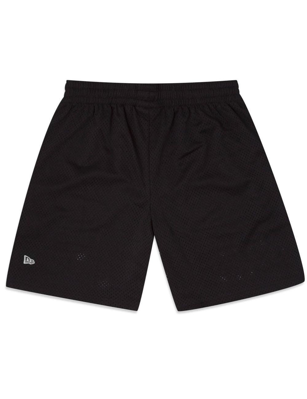 New Era Jumpers Las Vegas Raiders New Era NFL Logo Arch Mesh Shorts - Black