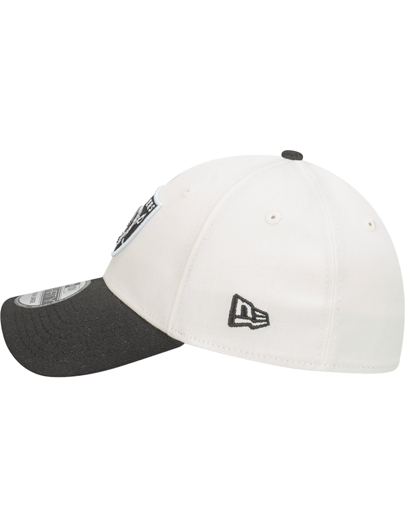 New Era Caps Las Vegas Raiders New Era NFL Team 2T 39THIRTY Stretch-Fit Hat - Chrome