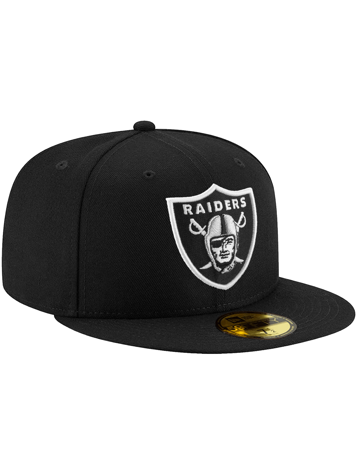 New Era Caps Las Vegas Raiders New Era NFL Team 59FIFTY Fitted Hat - Black