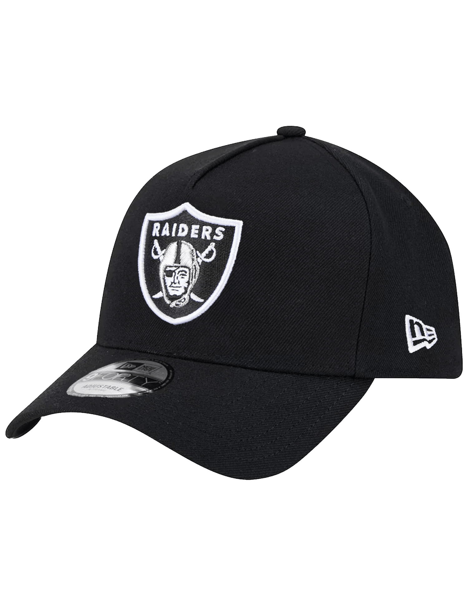 New Era Caps Las Vegas Raiders New Era NFL Team 9FORTY A-Frame Snapback Hat - Black