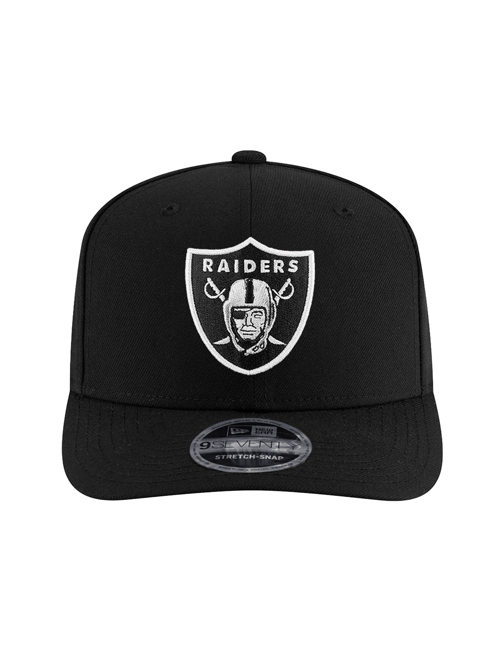 New Era Caps OSFA Las Vegas Raiders New Era NFL Team 9SEVENTY Stretch-Snapback Hat - Black