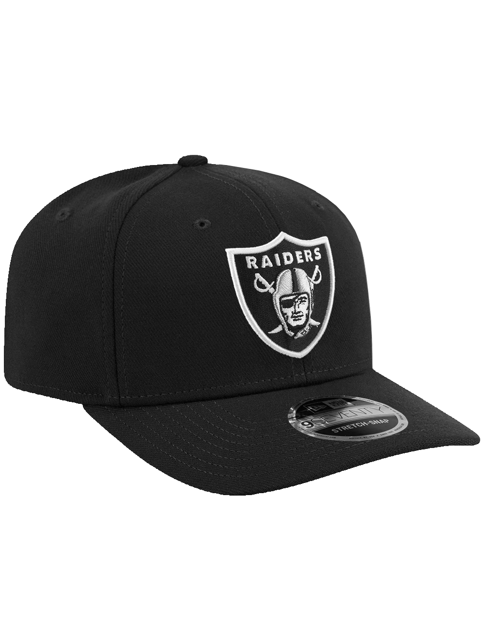 New Era Caps OSFA Las Vegas Raiders New Era NFL Team 9SEVENTY Stretch-Snapback Hat - Black