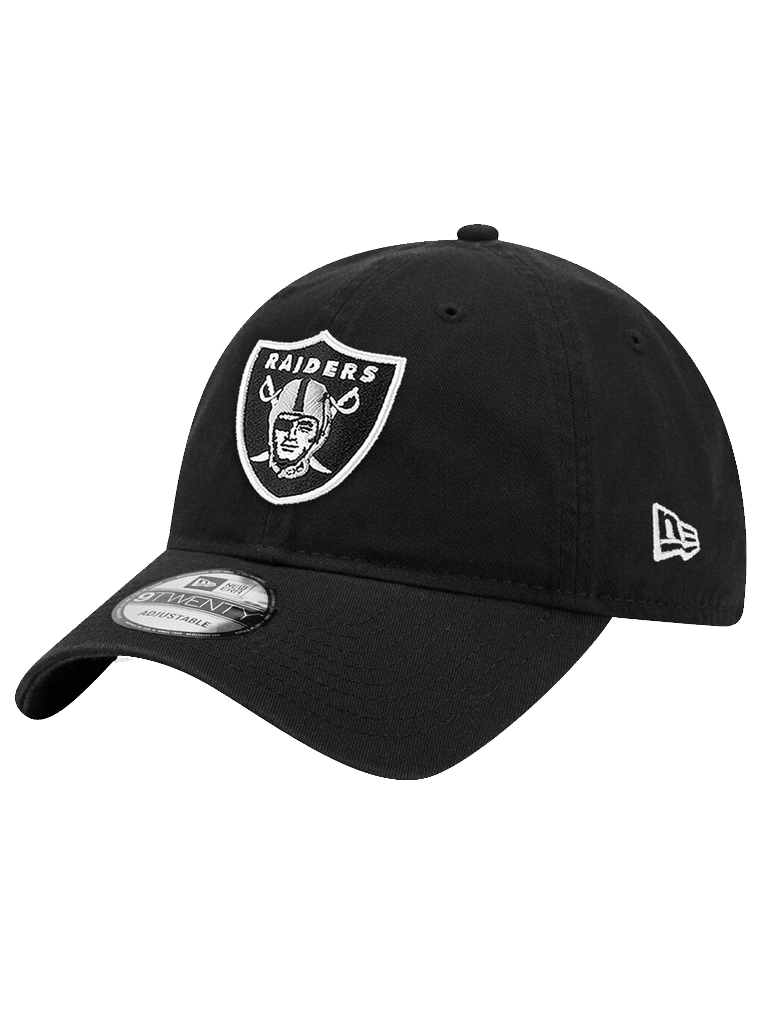 New Era Caps Las Vegas Raiders New Era NFL Team 9TWENTY Strapback Hat - Black
