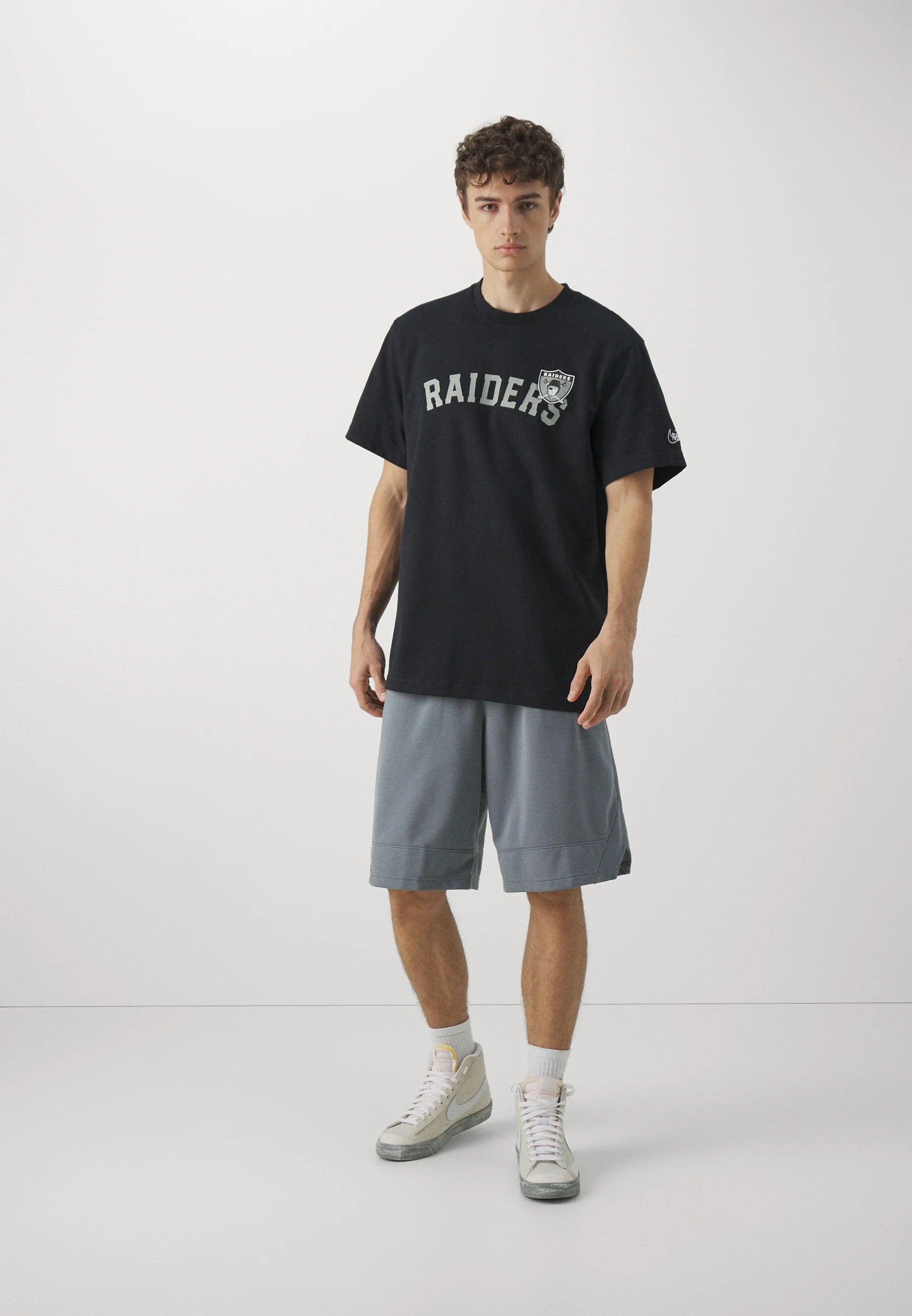 Nike T-Shirts Las Vegas Raiders Nike NFL Rewind Oversized Heavyweight T-Shirt - Black