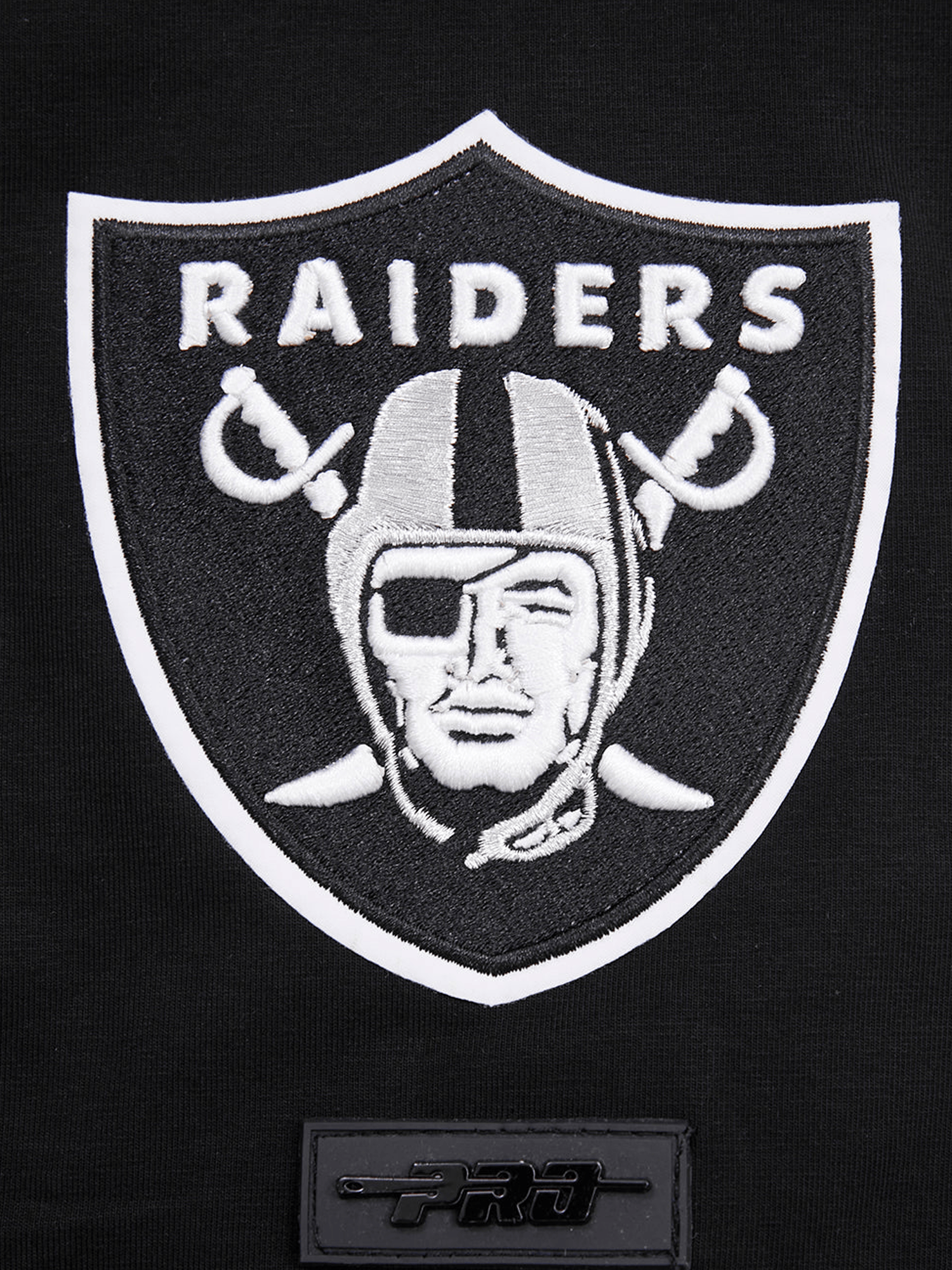 Pro Standard T-Shirts Las Vegas Raiders Pro Standard NFL Team Chenille Flex T-Shirt - Black