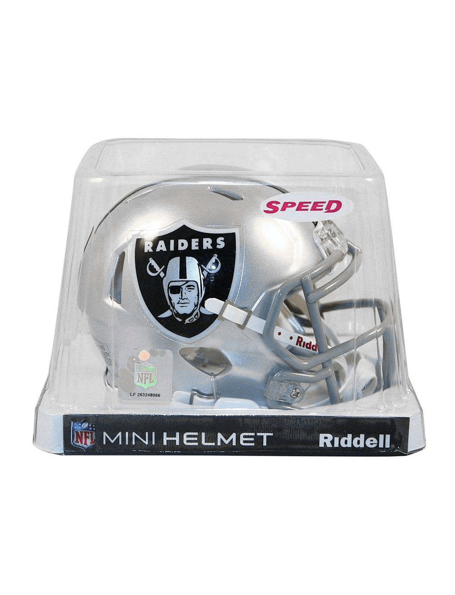 Riddell Helmets Las Vegas Raiders Riddell NFL Speed Replica Mini Size Helmet
