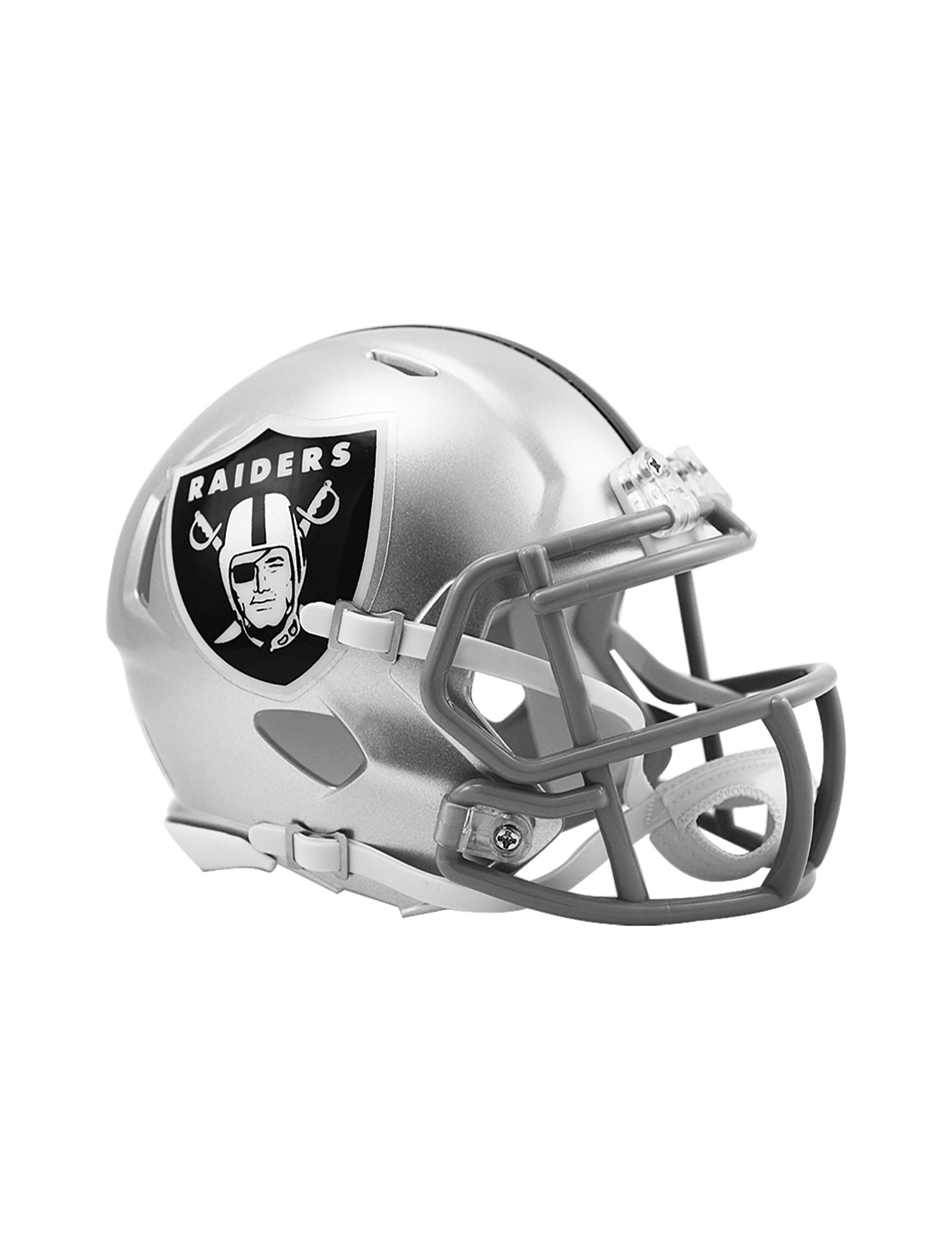 Riddell Helmets Las Vegas Raiders Riddell NFL Speed Replica Mini Size Helmet