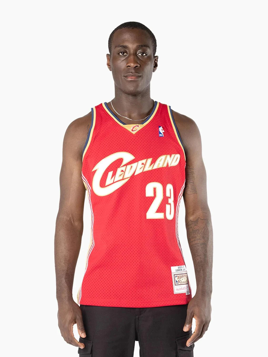 Mitchell And Ness Jerseys LeBron James Cleveland Cavaliers Mitchell & Ness NBA 03-04 Swingman Jersey - Wine