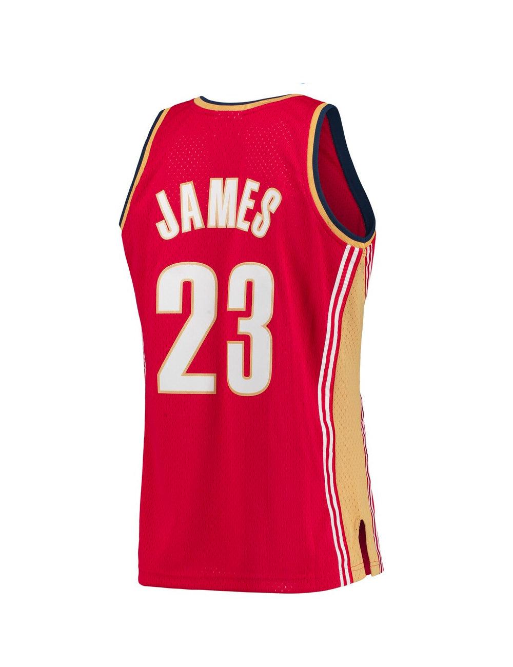 Mitchell And Ness Jerseys LeBron James Cleveland Cavaliers Mitchell & Ness NBA 03-04 Swingman Jersey - Wine