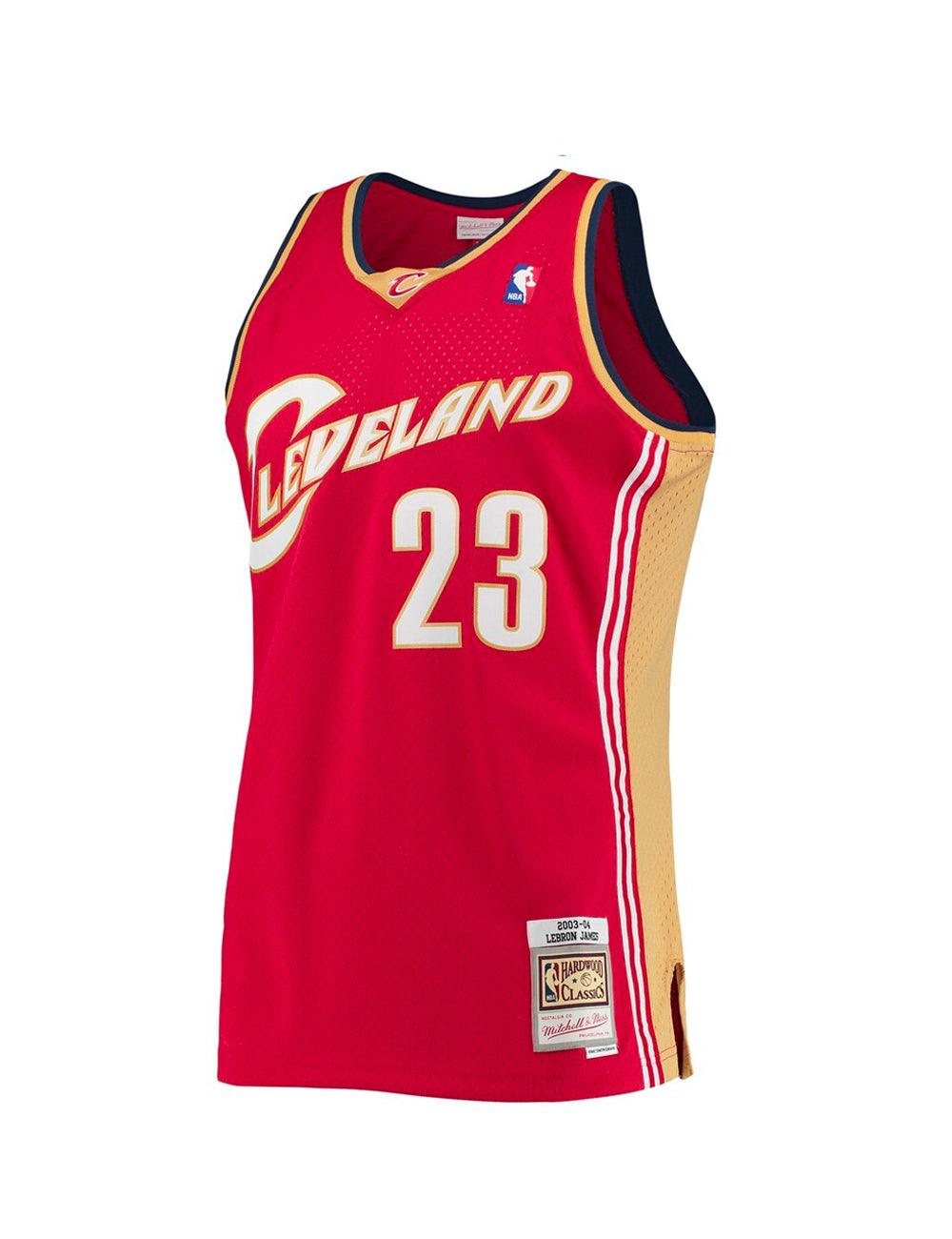 Mitchell And Ness Jerseys LeBron James Cleveland Cavaliers Mitchell & Ness NBA 03-04 Swingman Jersey - Wine