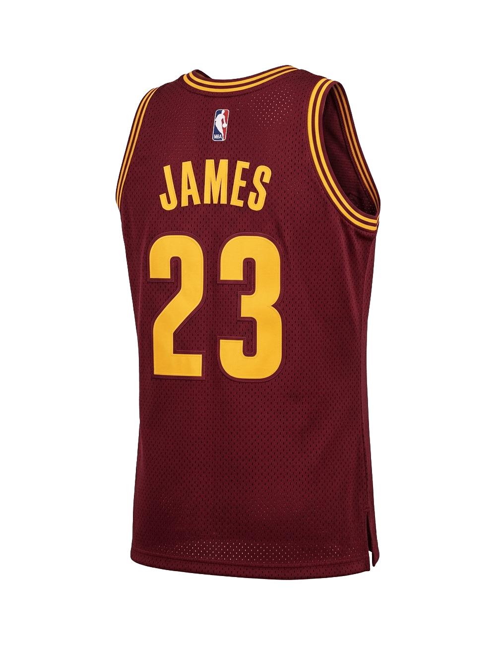 Mitchell And Ness Jerseys LeBron James Cleveland Cavaliers Mitchell & Ness NBA 15-16 Road HWC Swingman Jersey - Wine