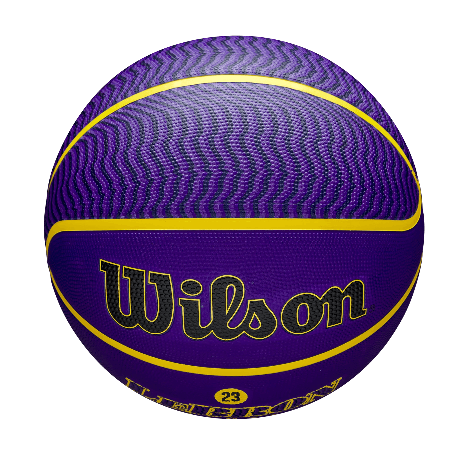 Wilson Sporting Goods Balls LeBron James Los Angeles Lakers Wilson NBA Icon 23 Full Size Basketball