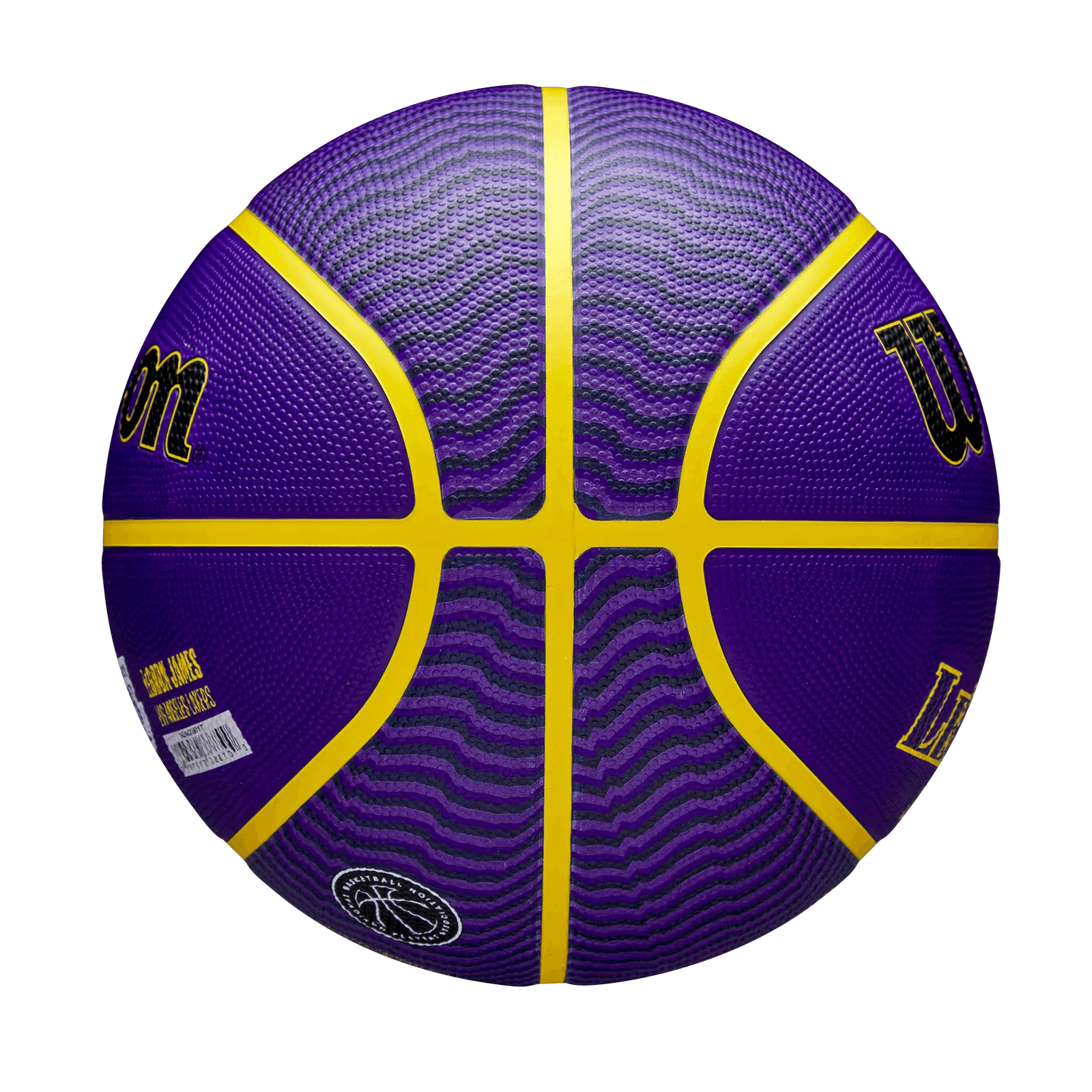 Wilson Sporting Goods Balls LeBron James Los Angeles Lakers Wilson NBA Icon 23 Full Size Basketball