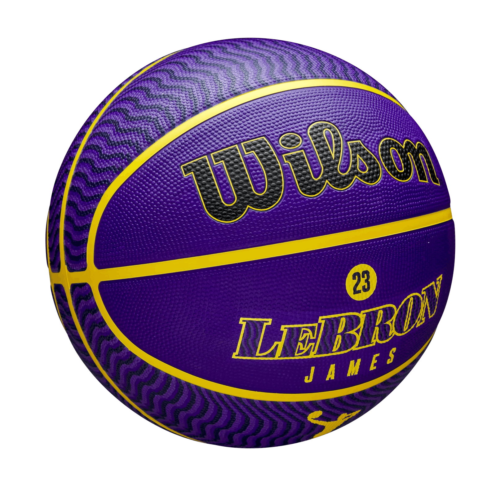 Wilson Sporting Goods Balls LeBron James Los Angeles Lakers Wilson NBA Icon 23 Full Size Basketball
